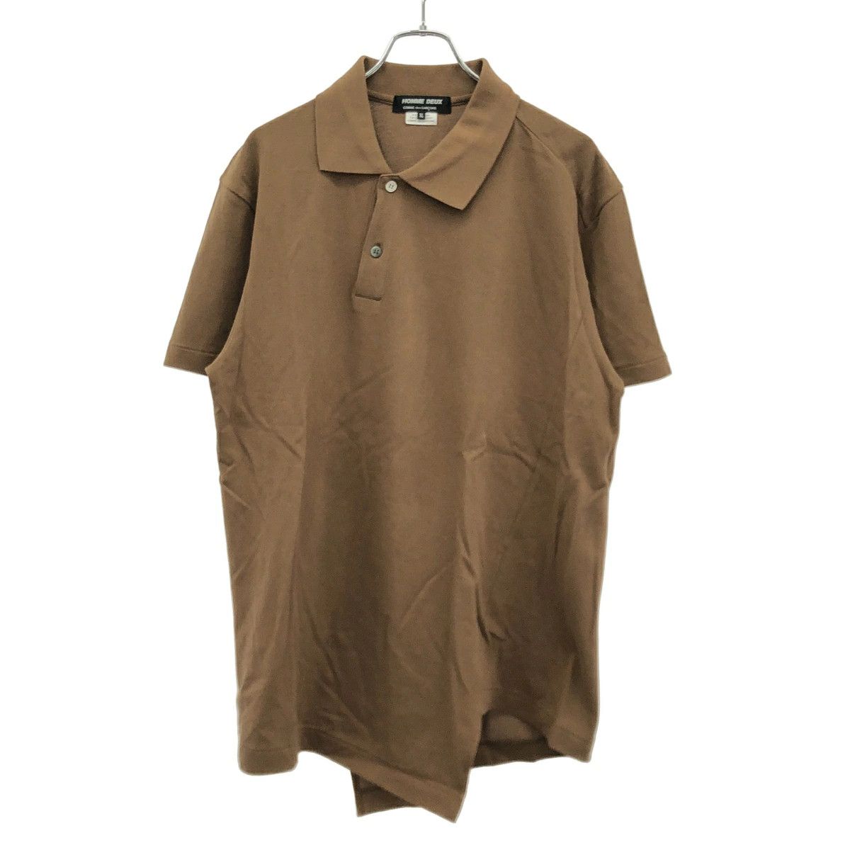 Comme des Garcons Homme Plus Polo Deformed Cotton Short Sleeve Size US XL / EU 56 / 4 - 1 Thumbnail
