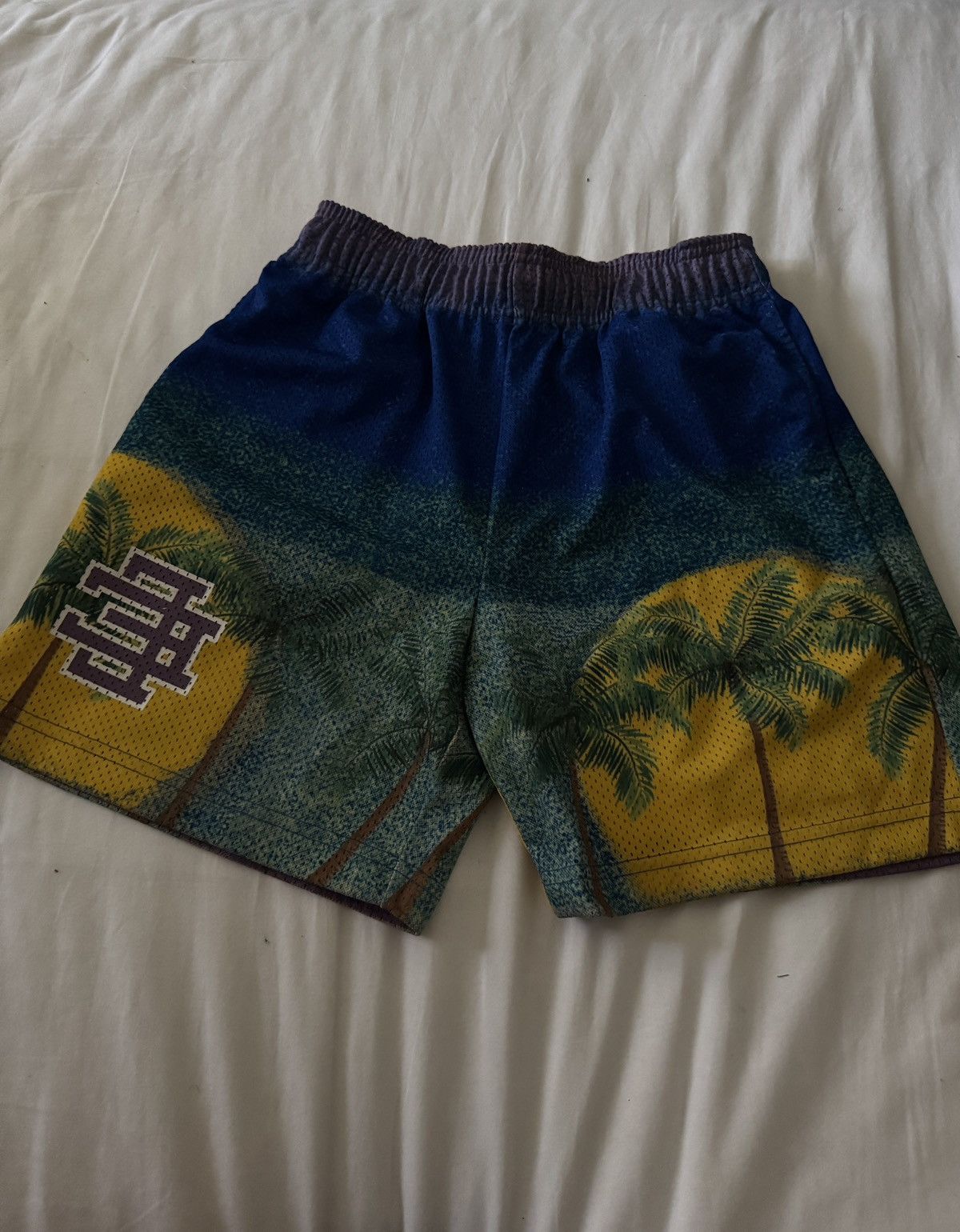 Eric Emanuel palm shorts