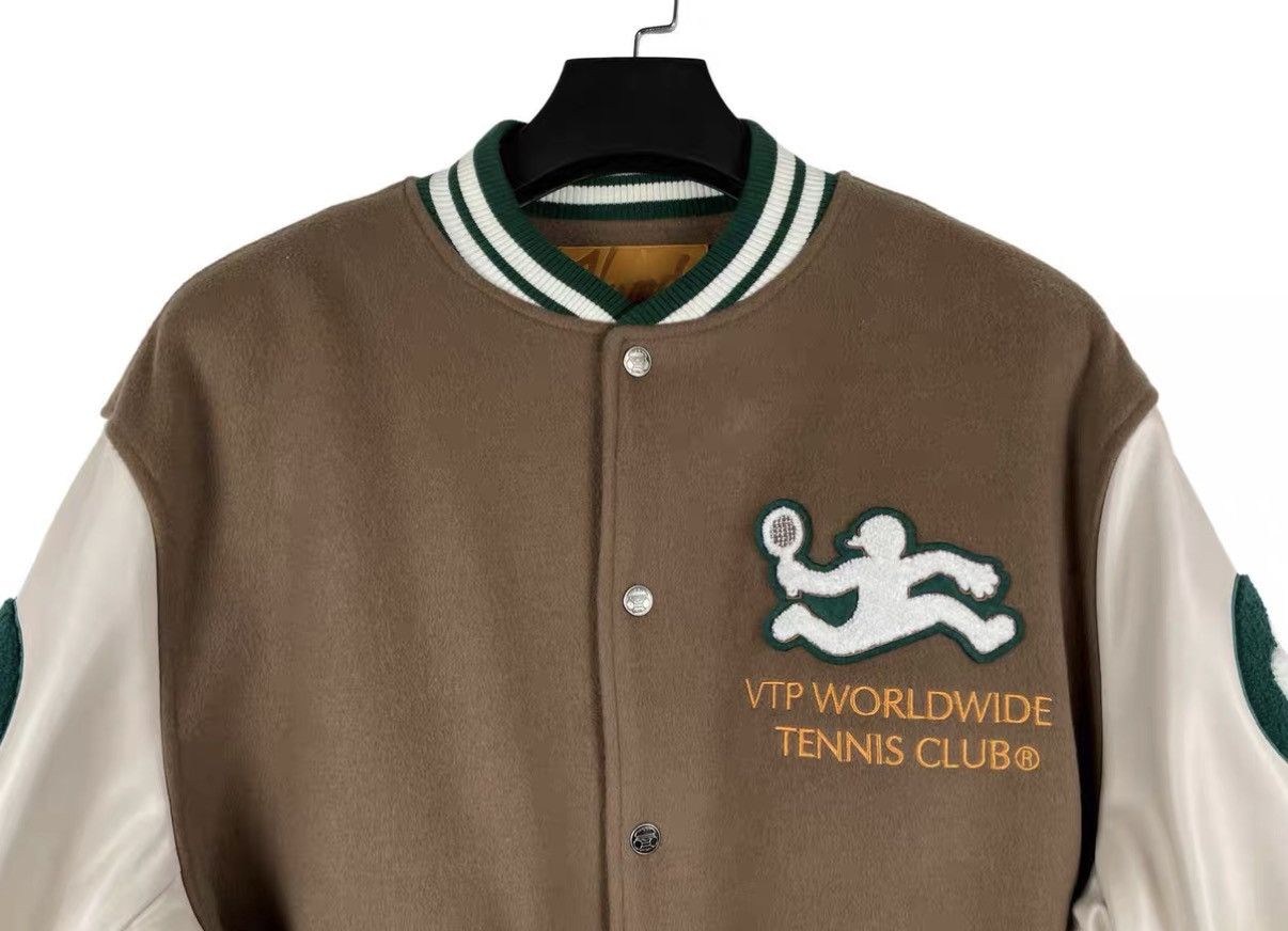 Vandy The Pink Vandy The Pink Leather Sleeve Varsity Jacket J31 Size US XL / EU 56 / 4 - 3 Thumbnail