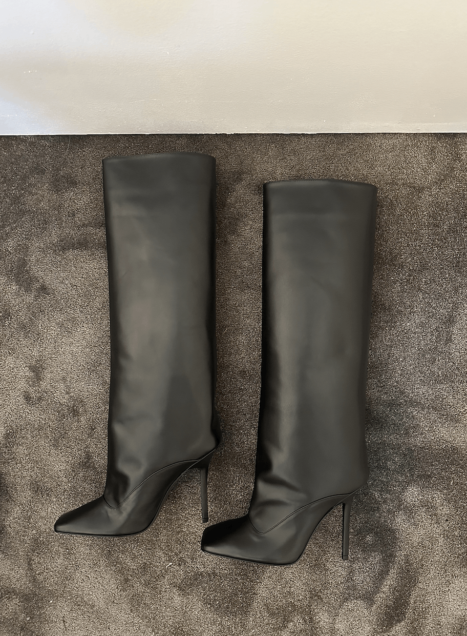 The Attico Sienna Leather Boots Size US 8.5 / IT 38.5 - 1 Thumbnail