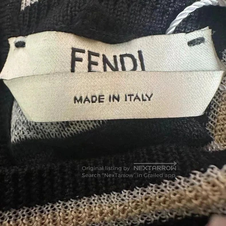 Fendi FENDI Striped Cold. Size US S / EU 44-46 / 1 - 3 Thumbnail