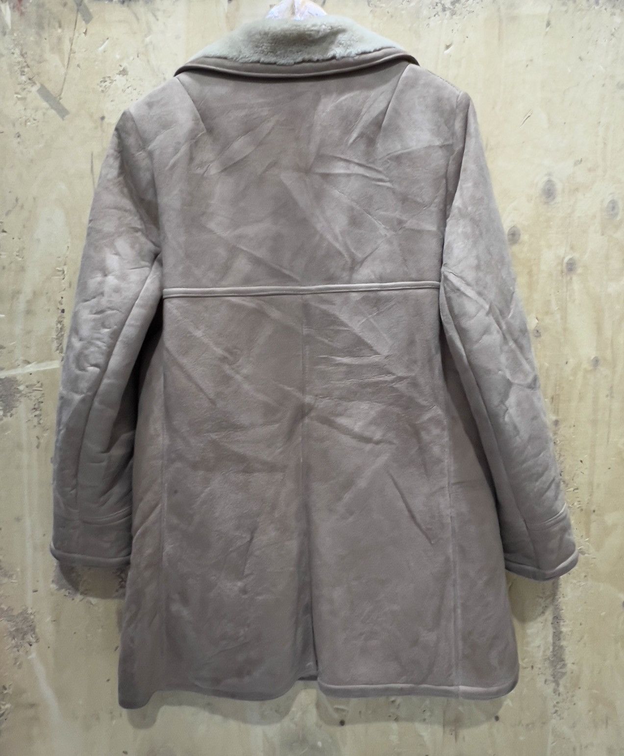 Vintage Sheepskin Leather Long Jacket Size S / US 4 / IT 40 - 2 Thumbnail