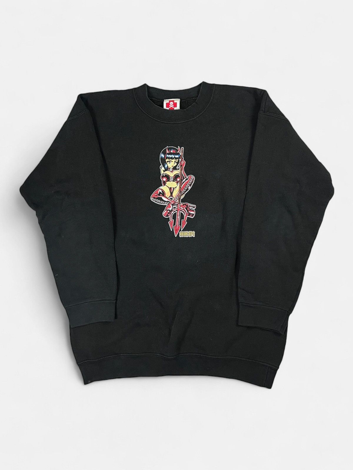 Band Tees Hook-Ups - 90’s Devilgirl Sweater Size US M / EU 48-50 / 2 - 2 Thumbnail