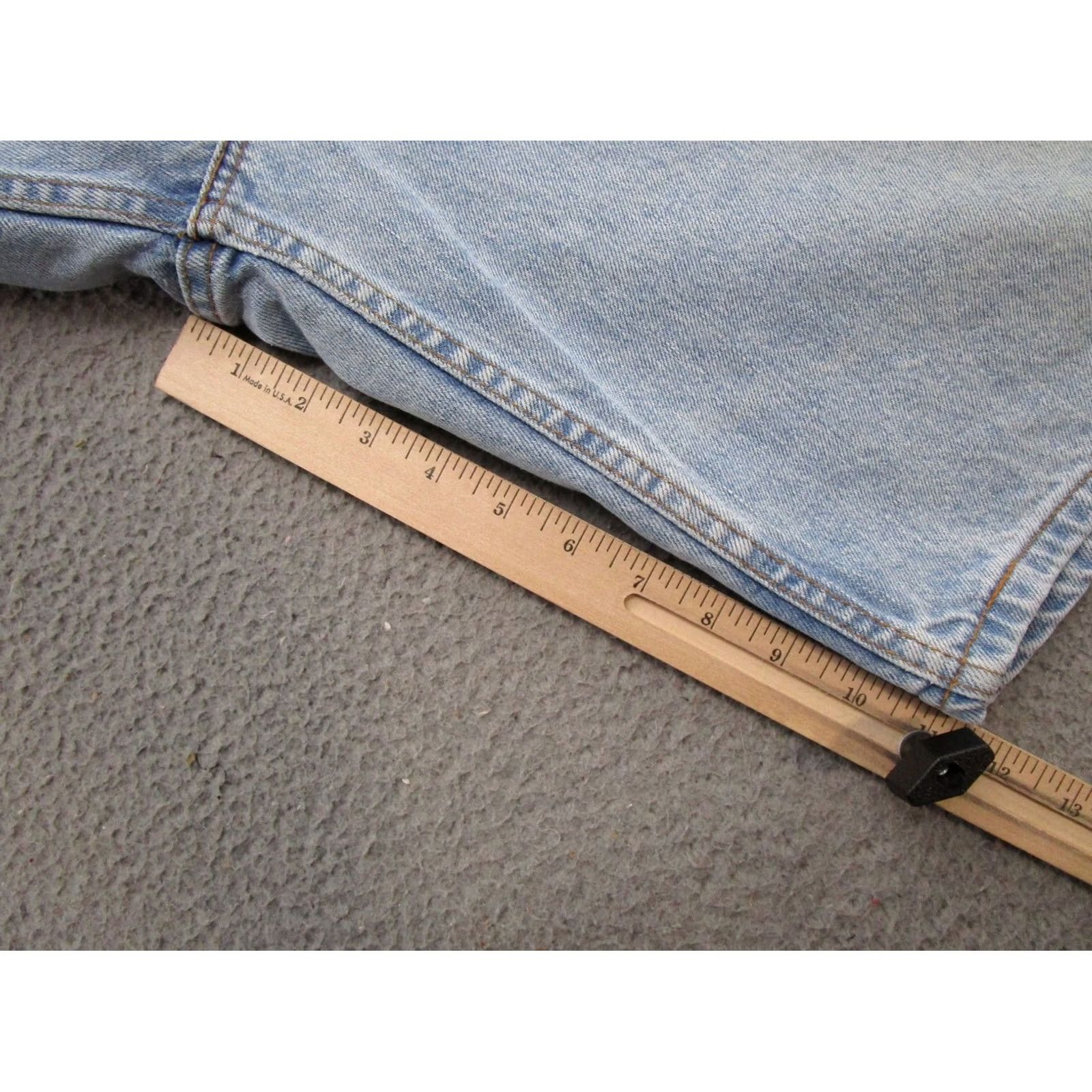 Levi's Vtg Levi’s 560 Denim Shorts Men’s 38 Loose Fit USA 90s Skater Bermuda Shorts Levi's Mens Regular Blue 5-Pocket Size US 38 / EU 54 - 6 Thumbnail