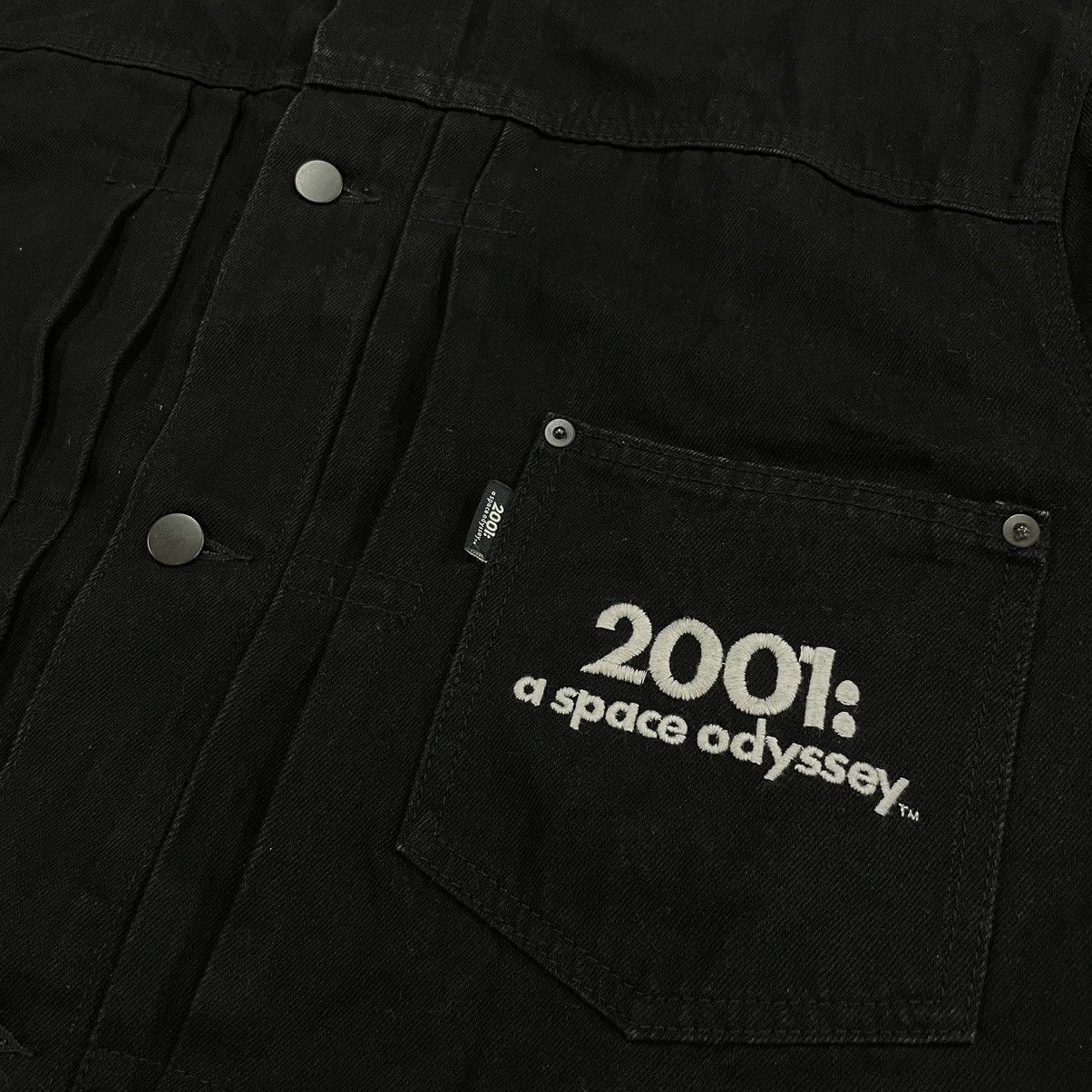 GU GU X 2001 Space Odyssey Black Denim Size US XL / EU 56 / 4 - 7 Thumbnail