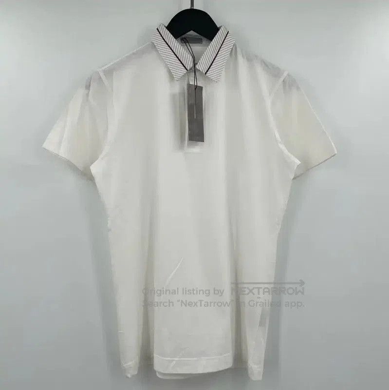 Dior Dior Short Sleeve White Polo Shirt for Men . Size US S / EU 44-46 / 1 - 1 Thumbnail