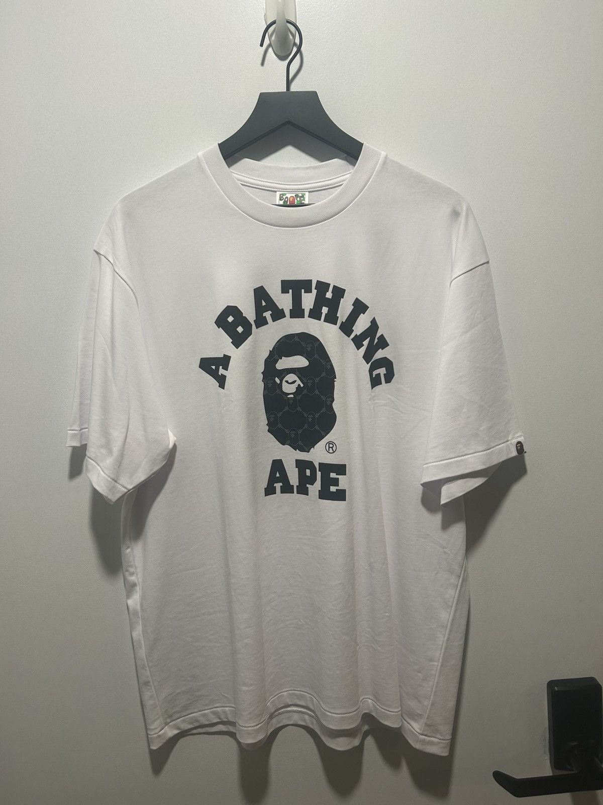 Bape A Bathing Ape Monogram Ape Relaxed Fit Tee Size US L / EU 52-54 / 3 - 1 Thumbnail