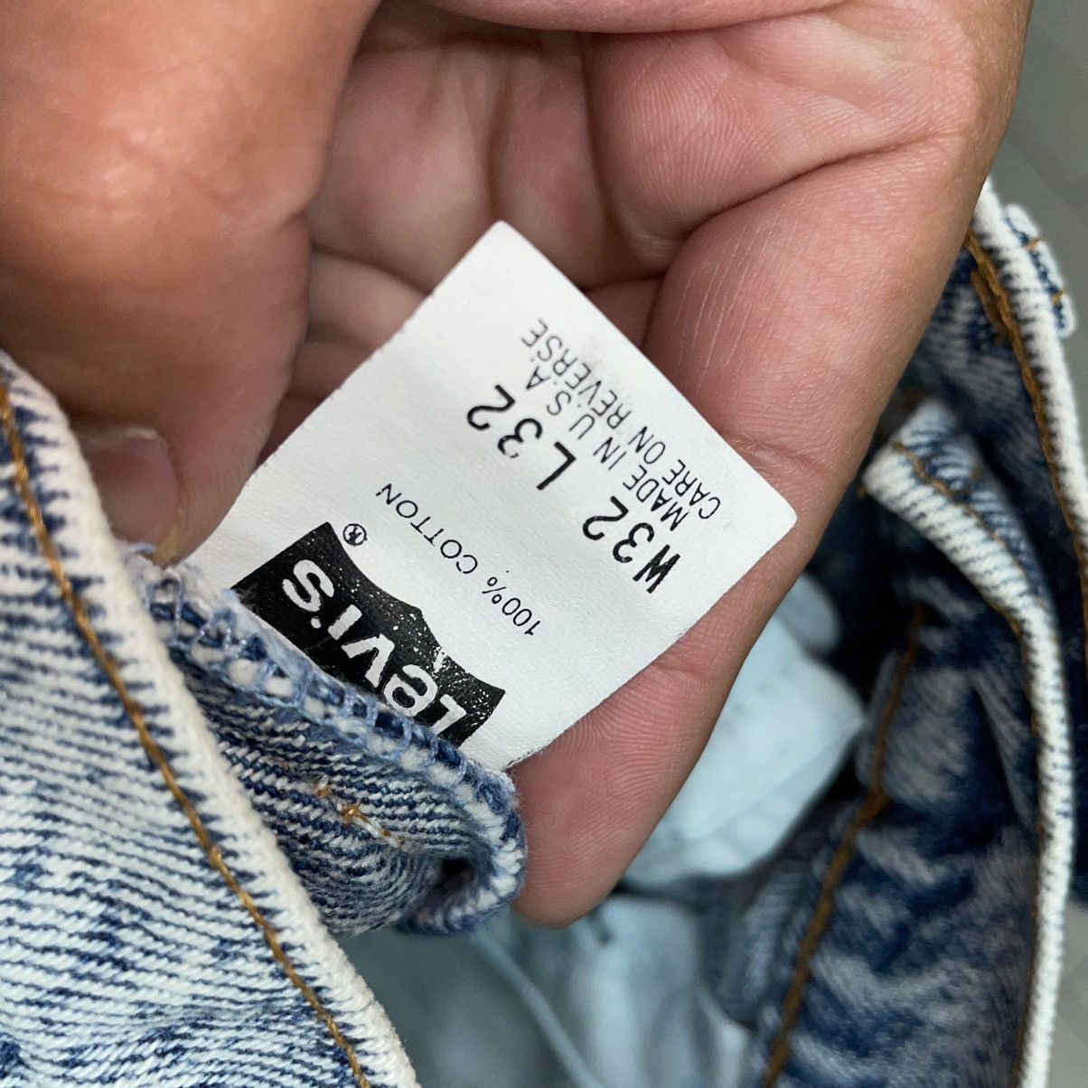 Levi's Levi’s 505 XX Made in USA Size US 30 / EU 46 - 3 Thumbnail