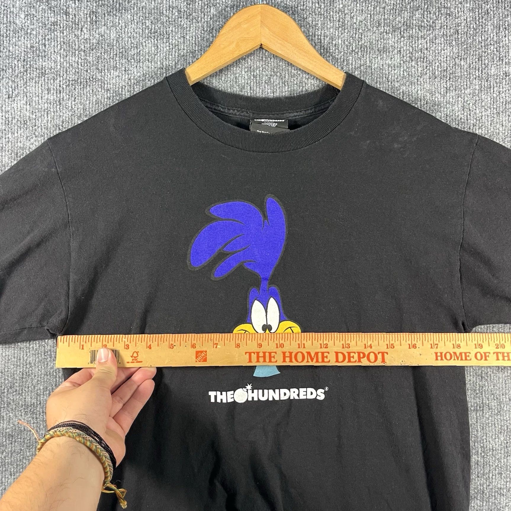 The Hundreds VINTAGE The Hundreds X Looney Tunes Road Runner T-Shirt Mens Medium Black 90s Streetwear Retro Size US M / EU 48-50 / 2 - 5 Thumbnail