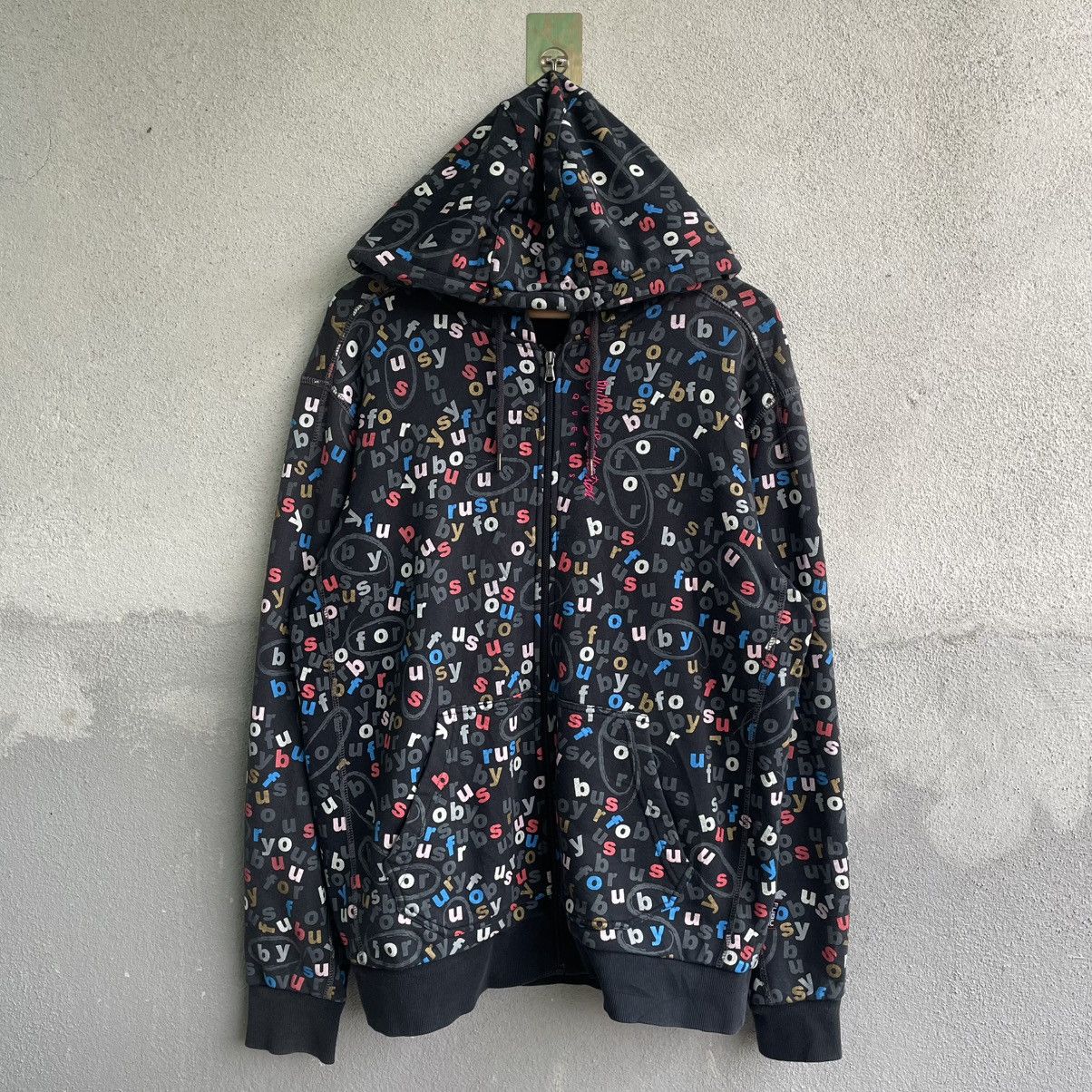 Fubu × Rap Tees Vintage Y2K Fubu Fullprint Bape Style Hoodie Size US XL / EU 56 / 4 - 1 Thumbnail
