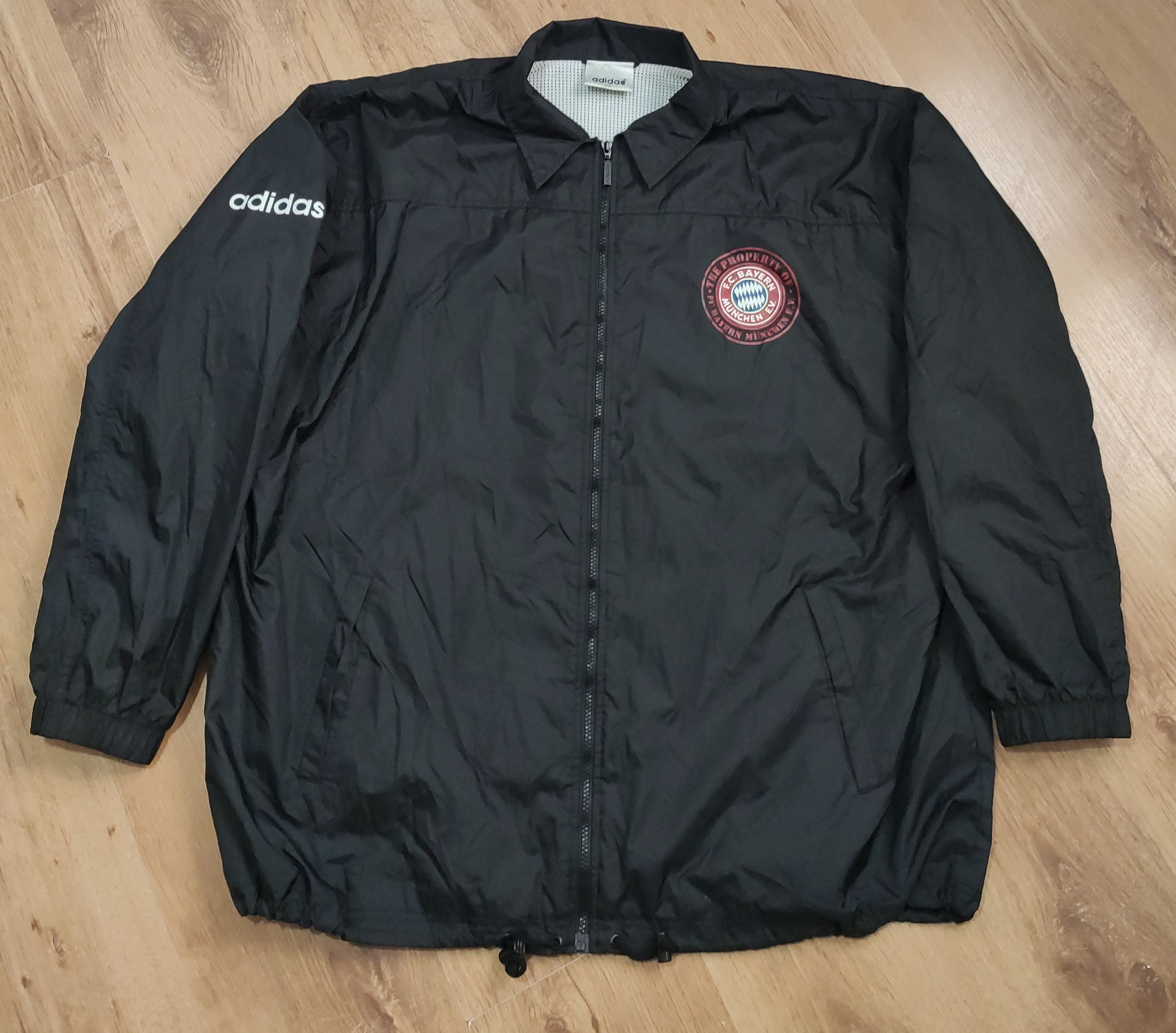 Adidas × Vintage Vintage Adidas FC Bayern München jacket windbreaker XL/XXL Size US XL / EU 56 / 4 - 3 Thumbnail