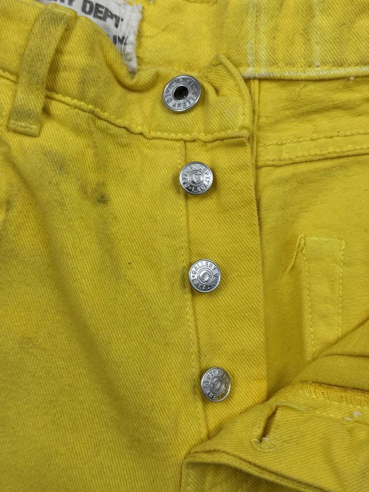 Gallery Dept. Amazing Gallery Dept Skinny Yellow Denim Pants Size US 28 / EU 44 - 9 Thumbnail