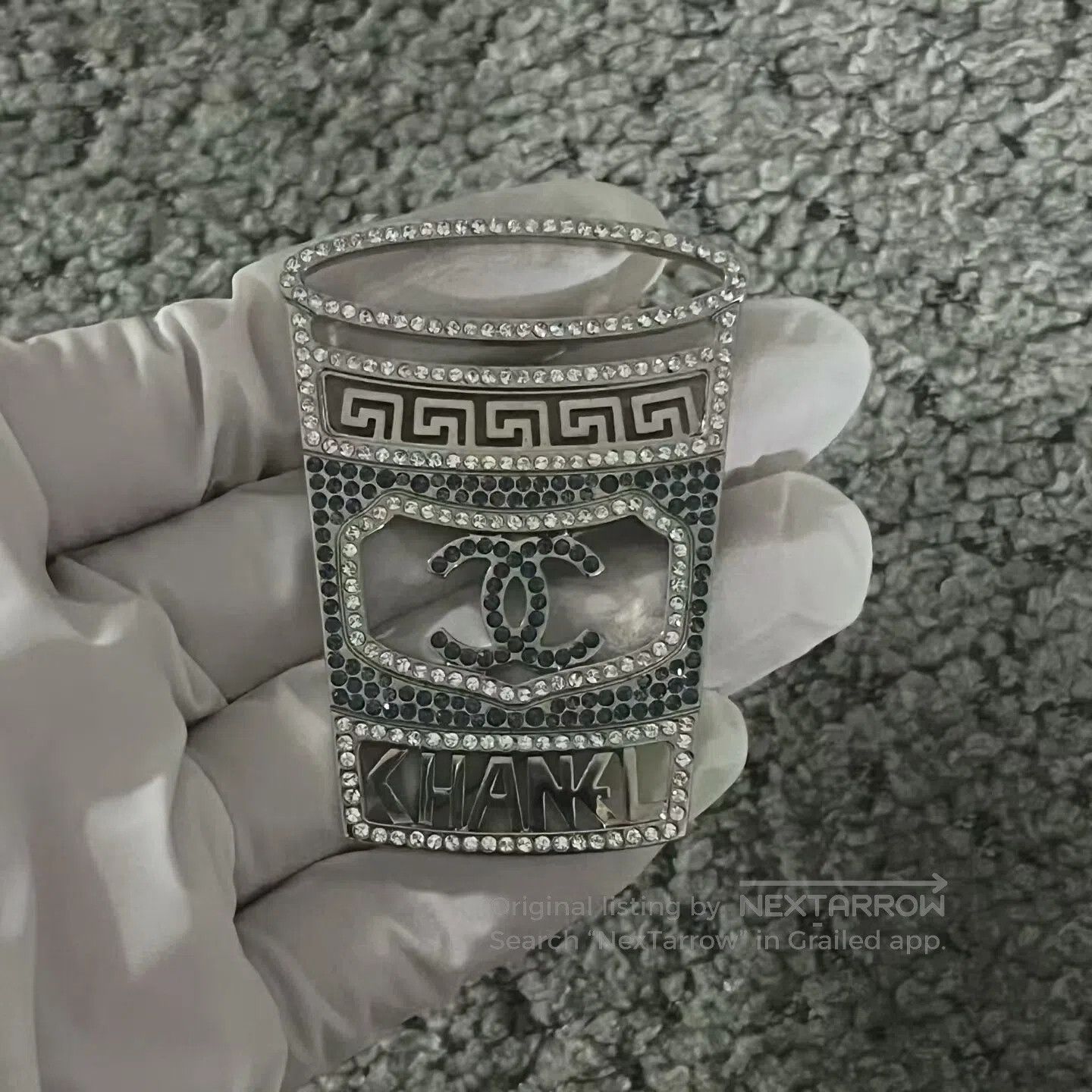 Chanel Chanel Salzburg Full-Diamond Breast Pin| Size ONE SIZE - 3 Thumbnail