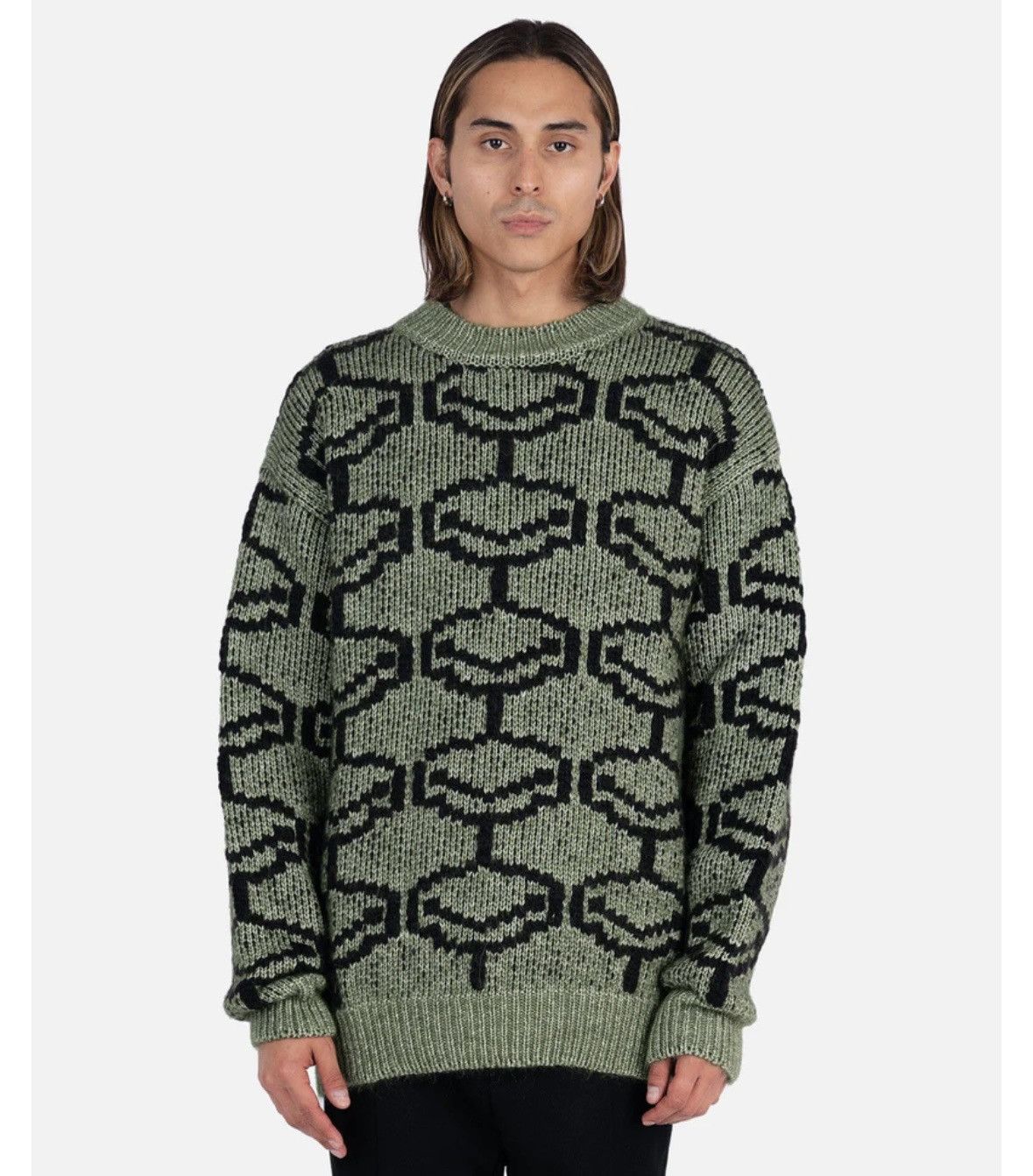 Namacheko New With Tags Akad Crewneck in Green size L Size US L / EU 52-54 / 3 - 14 Thumbnail