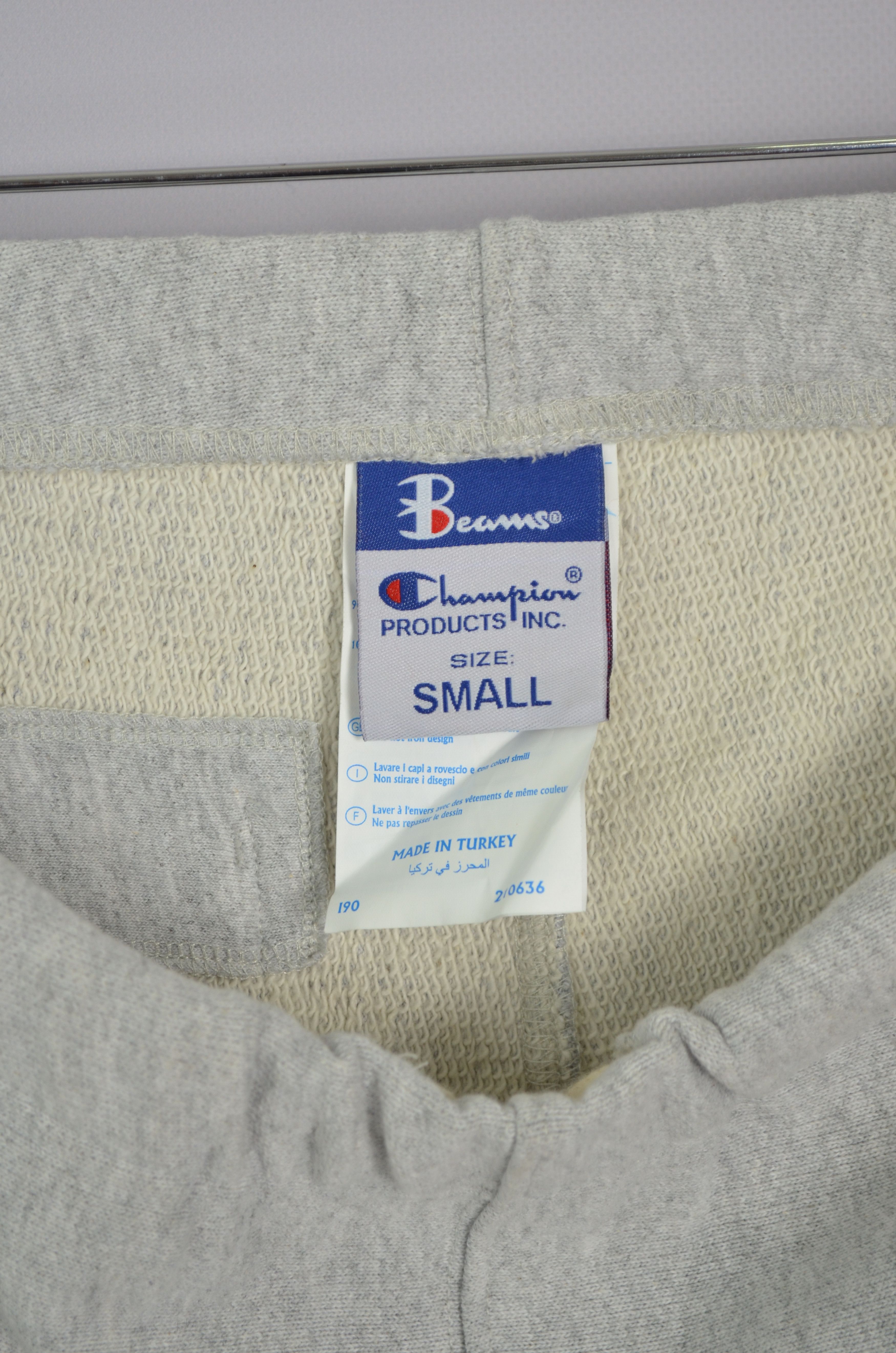 Beams Japan × Champion × Designer BEAMS x Champion Sweatpants Joggers Size S Gray Zipper Size US 30 / EU 46 - 16 Thumbnail