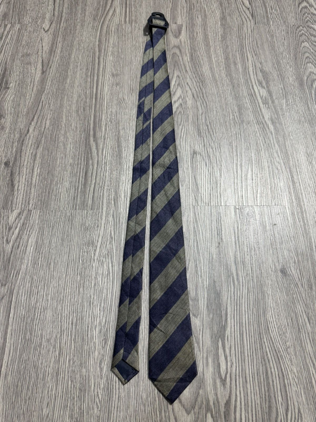 Comme des Garcons Comme des Garcons Strip Silk Tie Size ONE SIZE - 6 Thumbnail