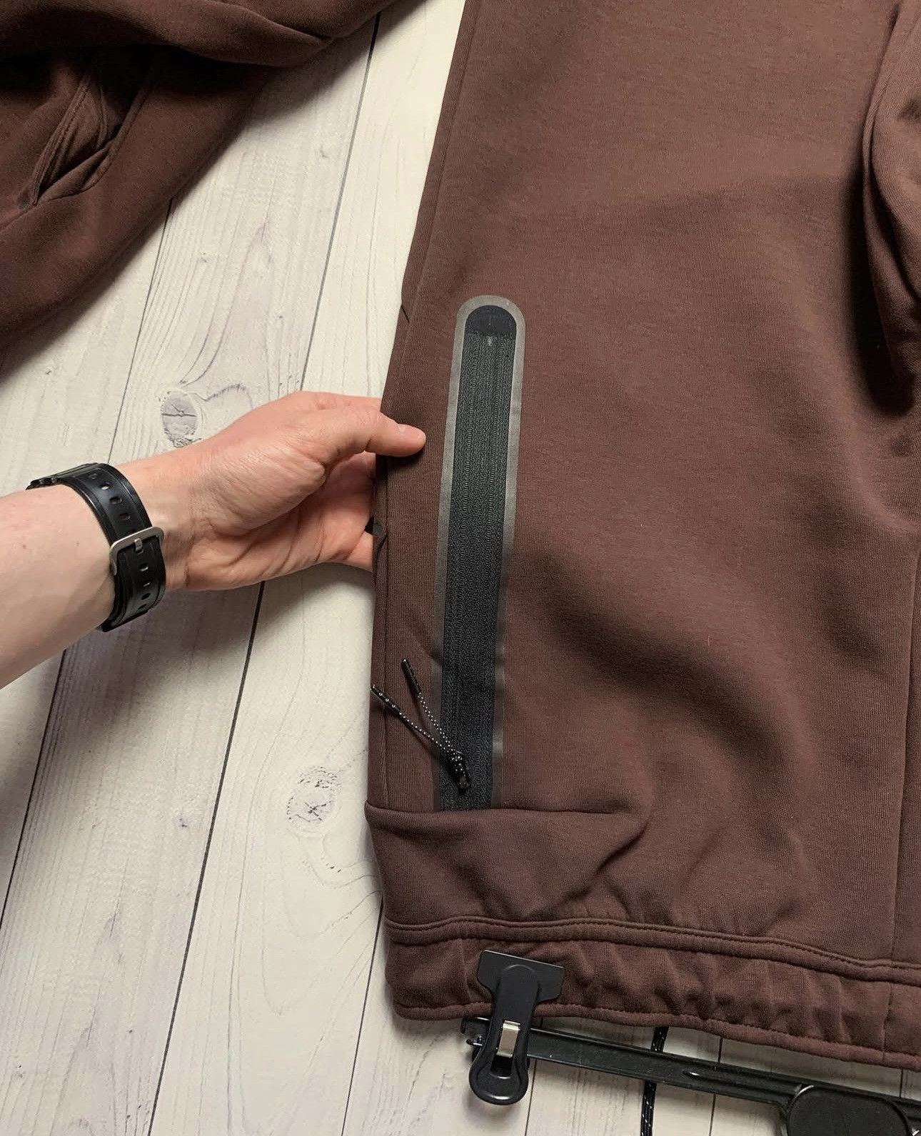 Nike × Vintage Nike Tech Fleece tracksuit drill size M,XL rare brown Size US XL / EU 56 / 4 - 6 Thumbnail