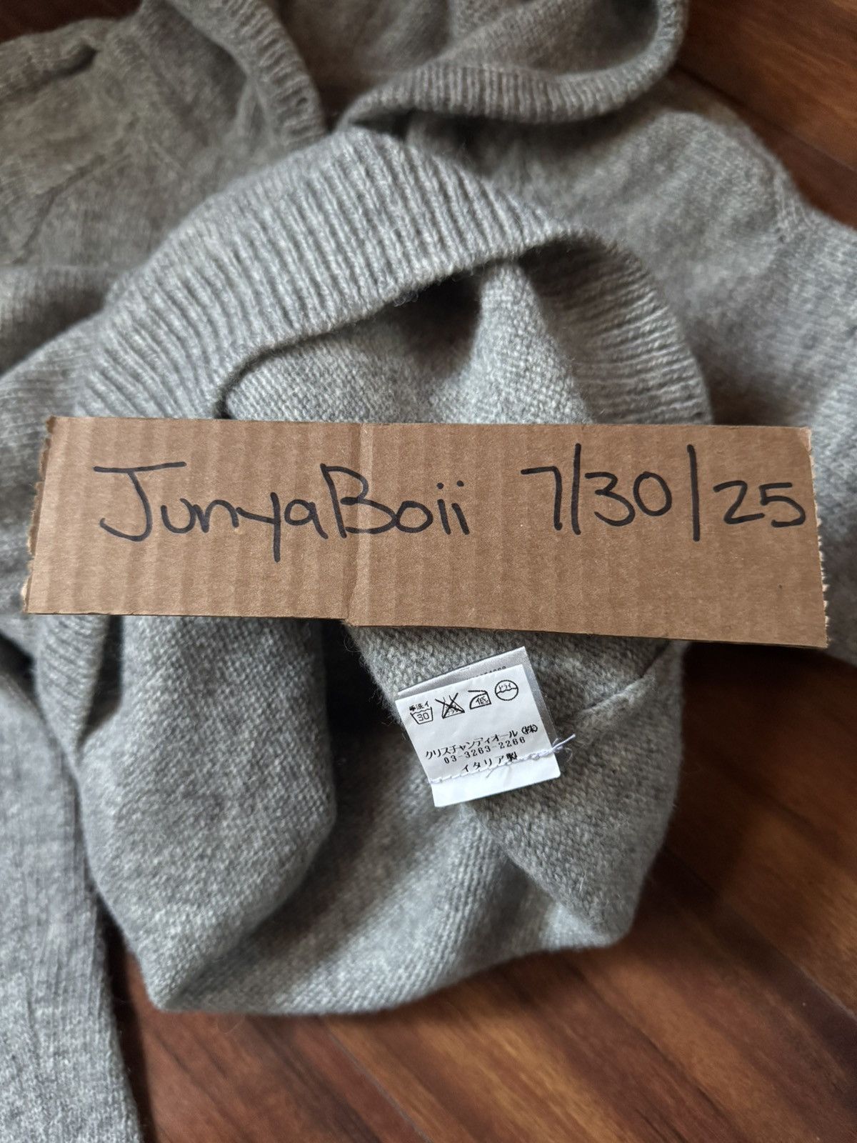 Hedi Slimane Dior Homme FW05 Wool Hoodie Small Size US S / EU 44-46 / 1 - 8 Thumbnail