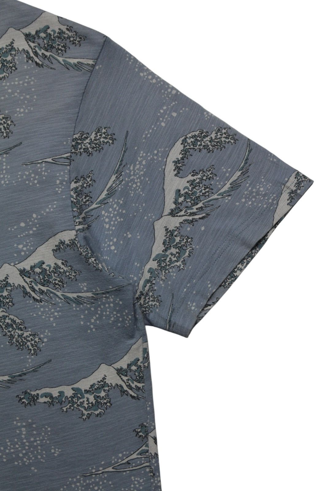 Japanese Brand UNIQLO HOKUSAI BLUE TEE Size US L / EU 52-54 / 3 - 3 Thumbnail