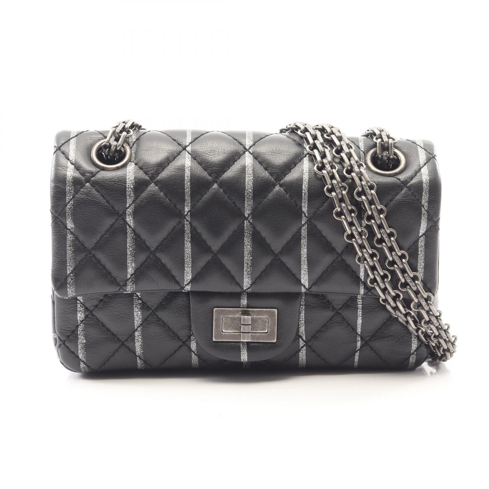 Chanel Chanel Chanel 2.55 Mini Matelasse Lambskin Shoulder Bag Leather Shoulder Bag DUTY FREE for USA Size ONE SIZE - 1 Thumbnail