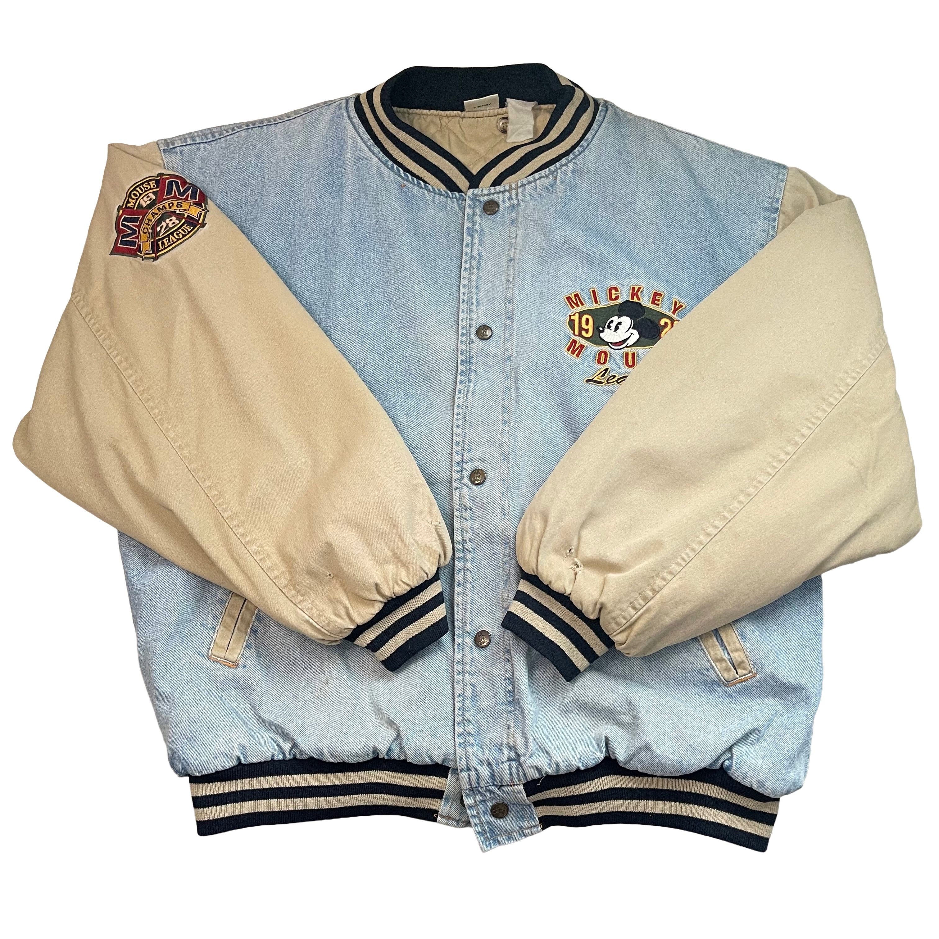 Vintage Disney Mickey Mouse Baseball Jacket