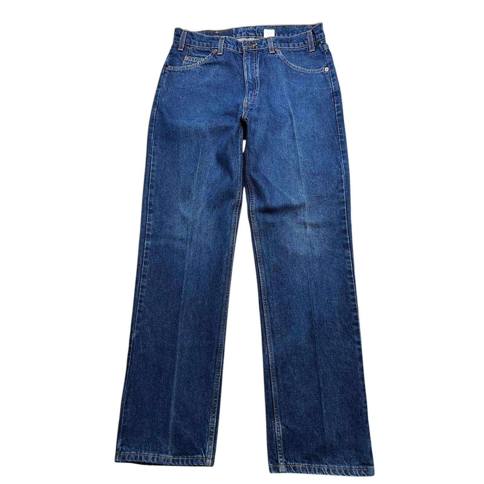 Levi's VTG Levi’s 505 Regular Fit Straight Jeans Blue Denim 34x30 Size US 34 / EU 50 - 12 Thumbnail