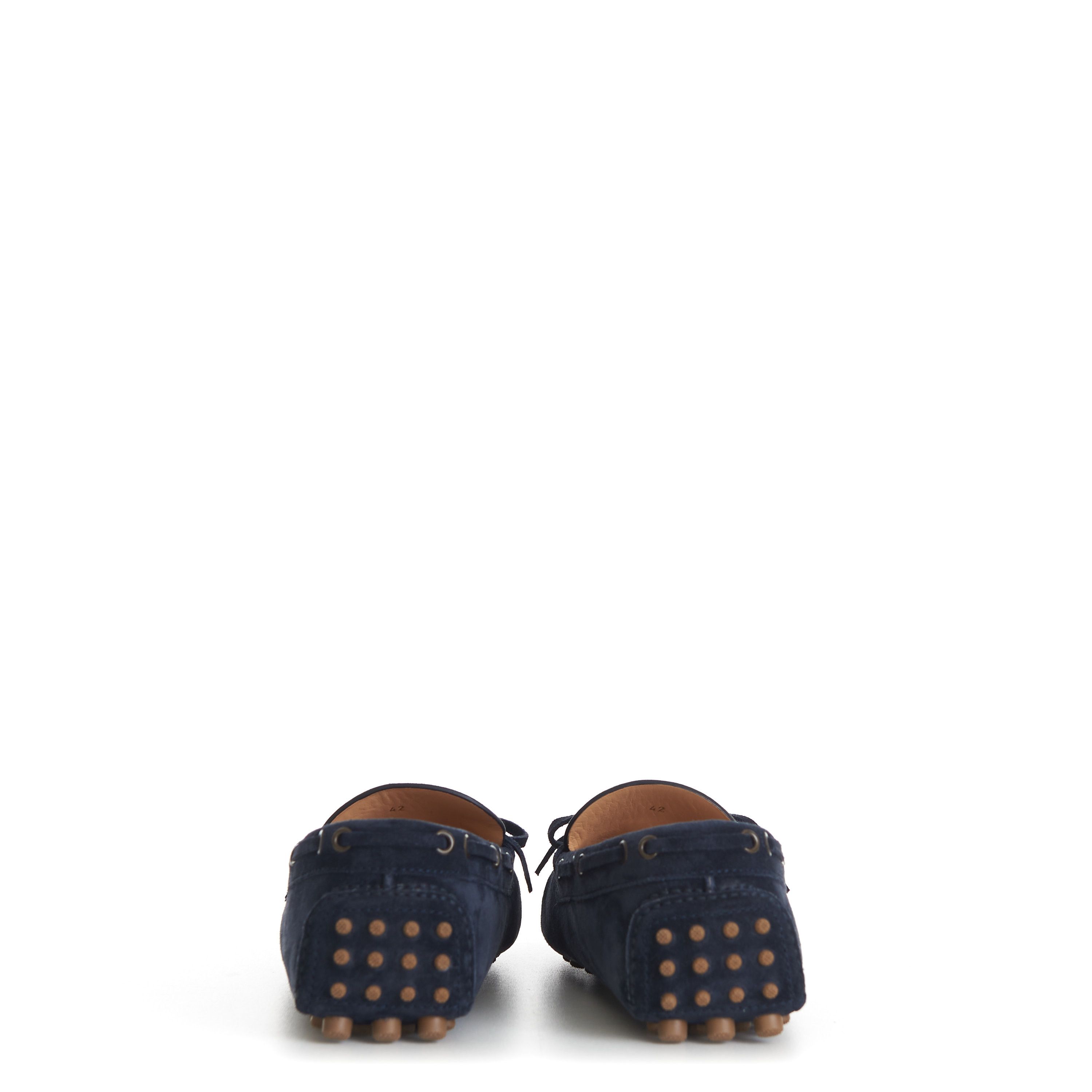 Brunello Cucinelli Dark Blue Driver Shoes Moccasin - Suede Calfskin Size US 8.5 / EU 41-42 - 7 Thumbnail