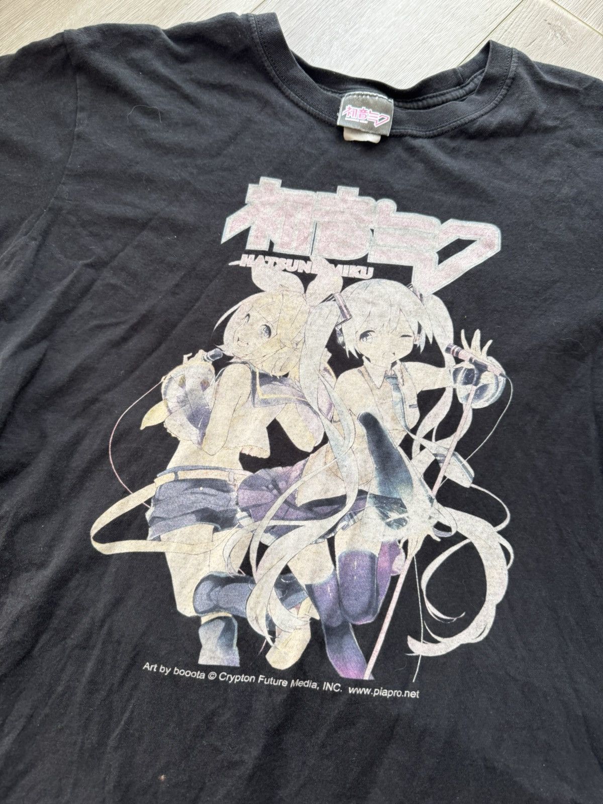Japanese Brand Hatsune Miku T-Shirt Black Vocaloid Casual Japanese Music Size US M / EU 48-50 / 2 - 3 Thumbnail