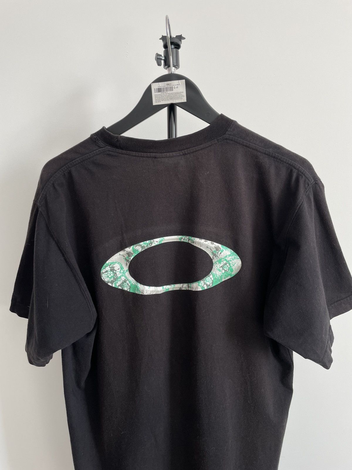 Oakley Vintage Oakley 90’s Software Icon Green Flower T-Shirt RARE Size US M / EU 48-50 / 2 - 3 Thumbnail