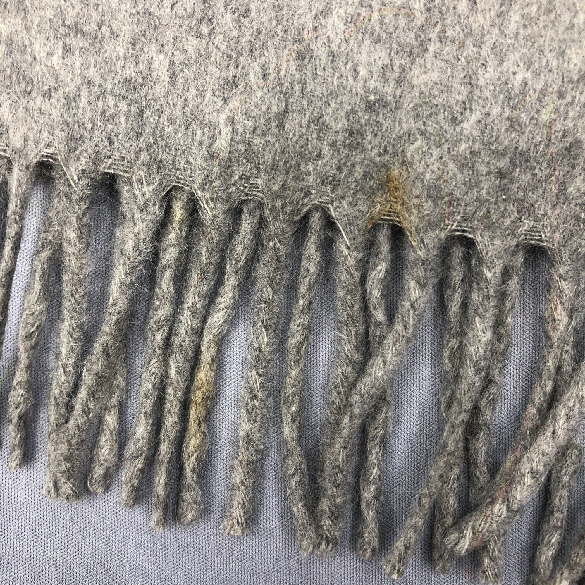 Sonia Rykiel Vintage Rykiel Homme Scarf Muffler Wool Fringe Scarves Size ONE SIZE - 5 Thumbnail