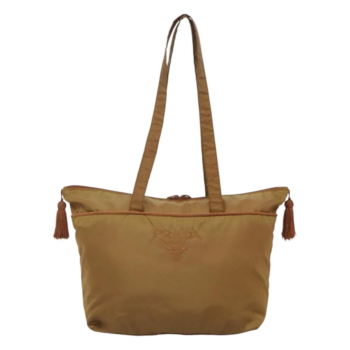 Prada PRADA Tote Bag Nylon Brown Size ONE SIZE - 2 Thumbnail