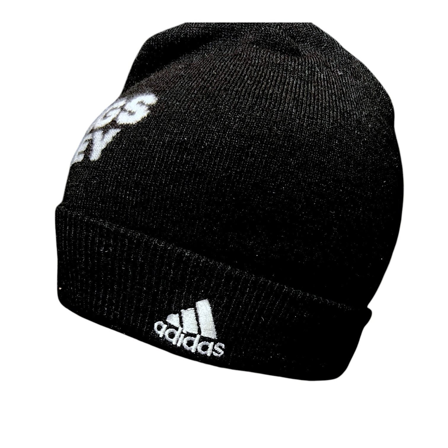 Adidas Adidas LA Kings NHL Hockey Acrylic Black Beanie Hat OS Size ONE SIZE - 2 Thumbnail