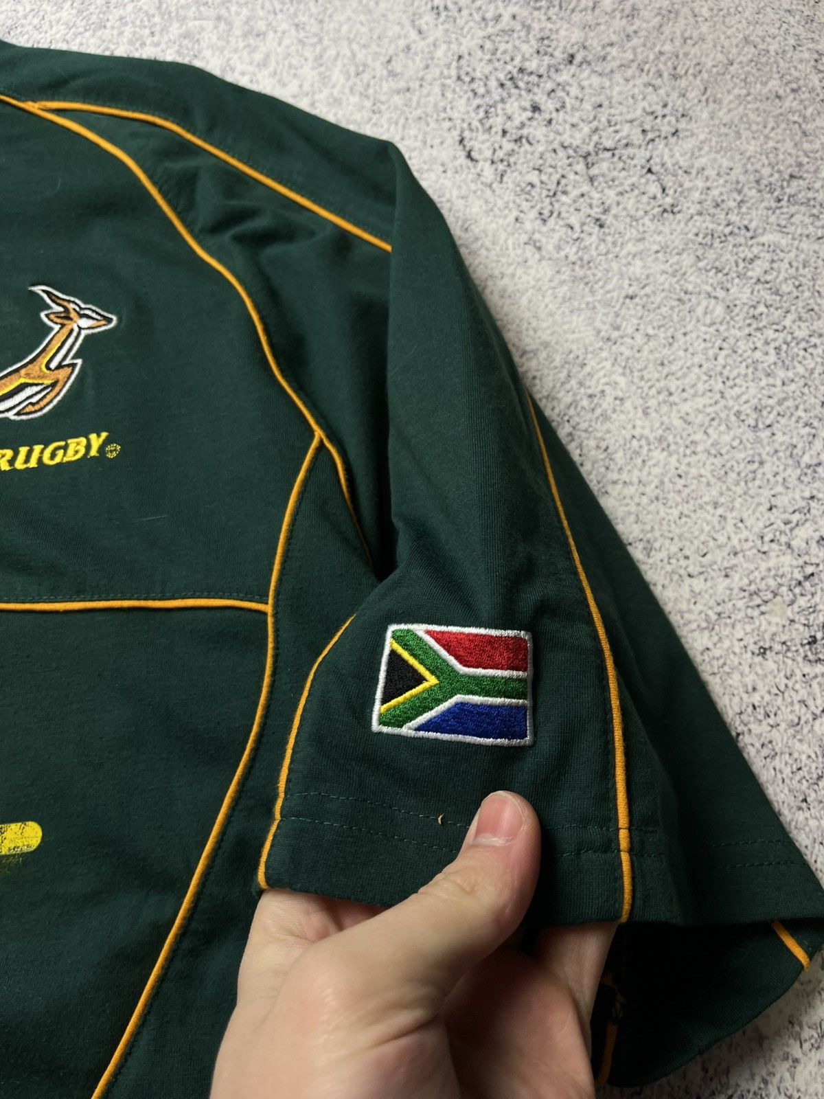 Other SOUTH AFRICA Canterbury Home Rugby Jersey 2007 Union SASOL Size US L / EU 52-54 / 3 - 9 Thumbnail