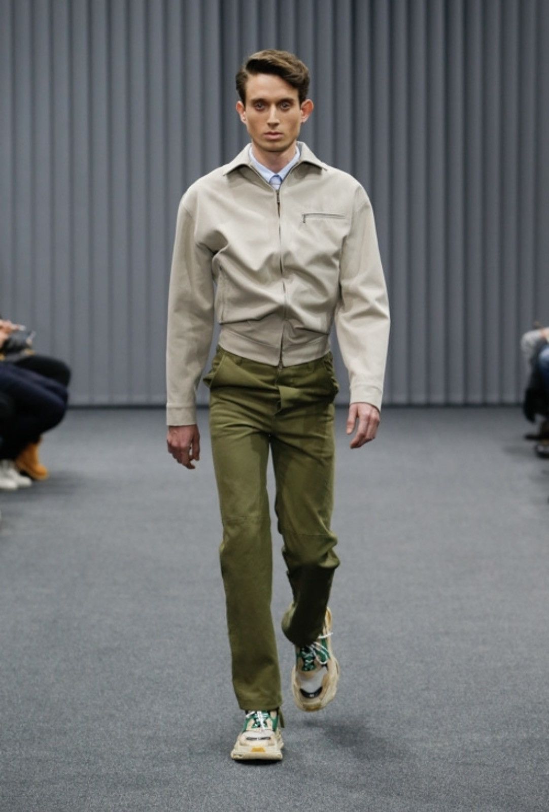 Balenciaga BALENCIAGA 2017AW ×DEMNA cropped zip up work jacket Size US M / EU 48-50 / 2 - 12 Thumbnail