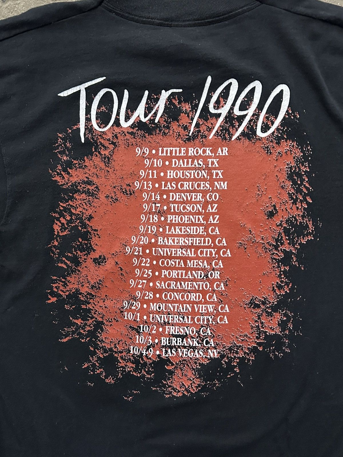 Vintage Vintage 1990 The Highwaymen Tour T-Shirt - Screen Stars Tag Size US M / EU 48-50 / 2 - 6 Thumbnail