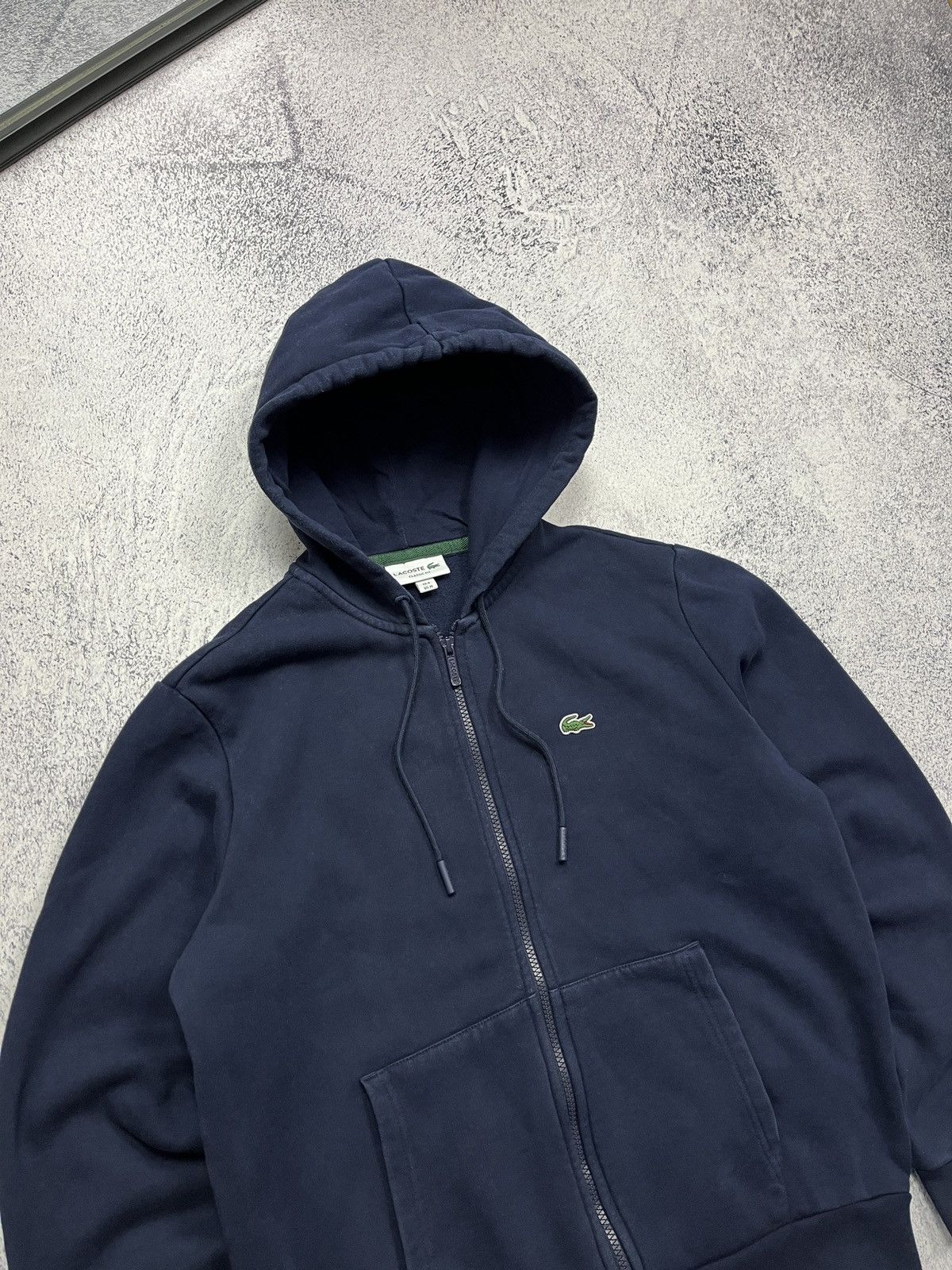 Lacoste Lacoste Zip Hoodie Mini Logo Casual Basic Streetwear Hype Size US M / EU 48-50 / 2 - 5 Thumbnail