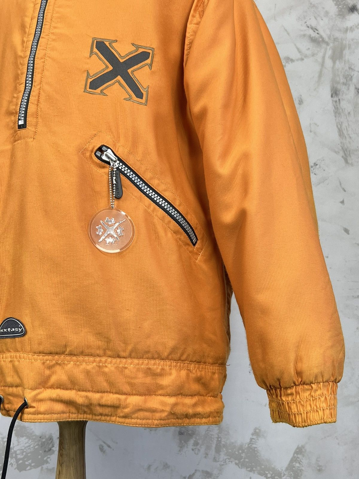 Vintage Vintage Exxtasy Orange Anorak Jacket Size M - L Size US M / EU 48-50 / 2 - 4 Thumbnail