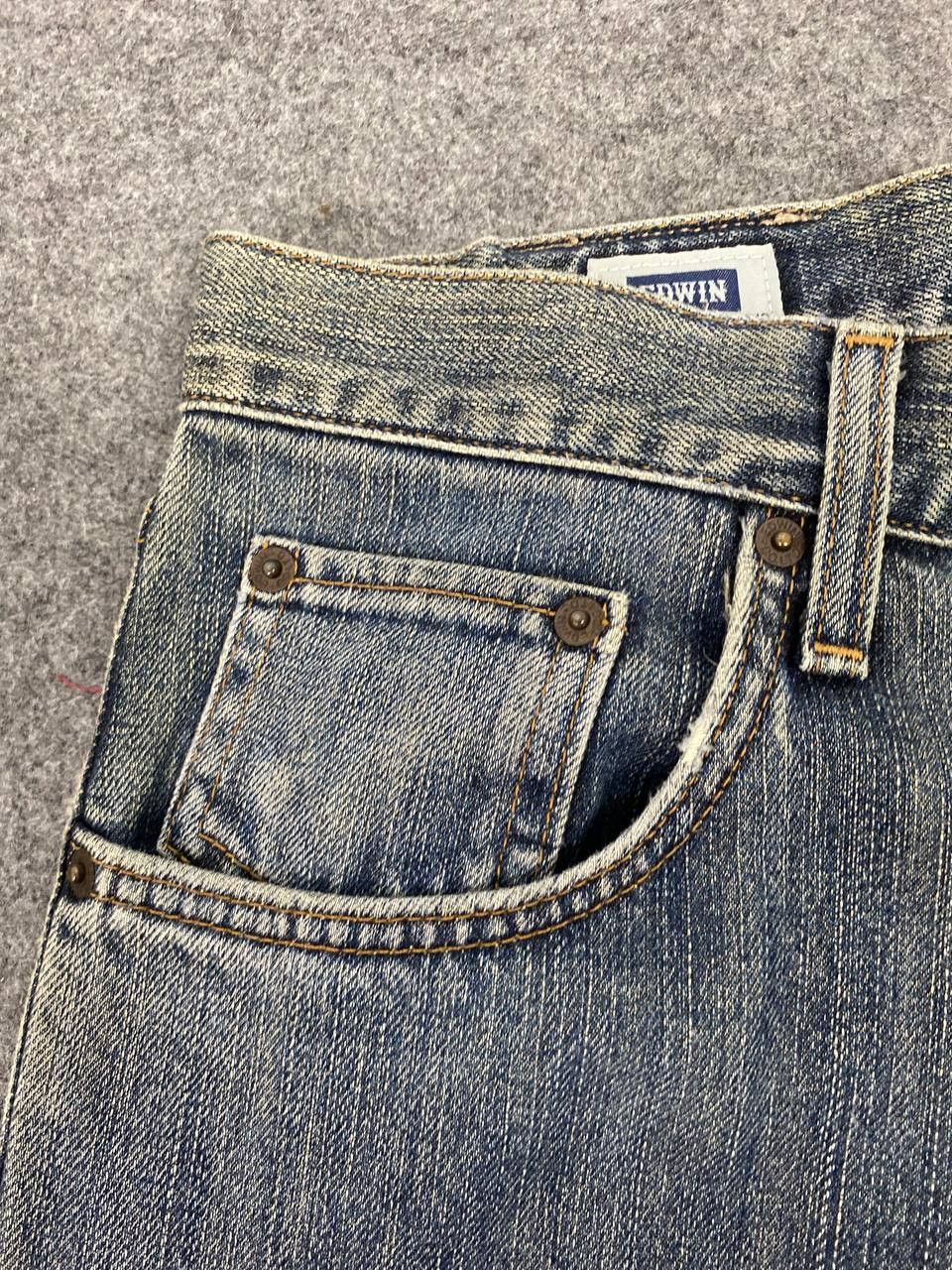 Edwin vintage edwin 404 rusty style denim nice design Size US 34 / EU 50 - 10 Thumbnail