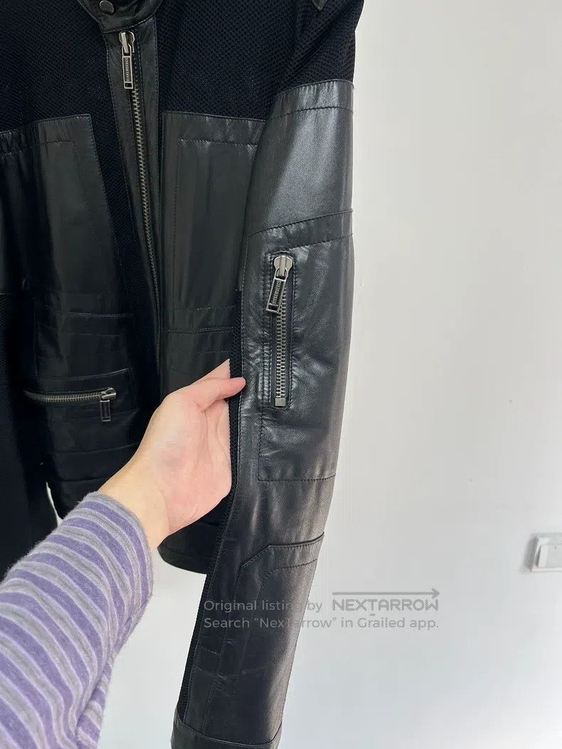 Dries Van Noten DRIES VAN NOTEN Patchwork Mesh Zipper Jacket Size US M / EU 48-50 / 2 - 5 Thumbnail