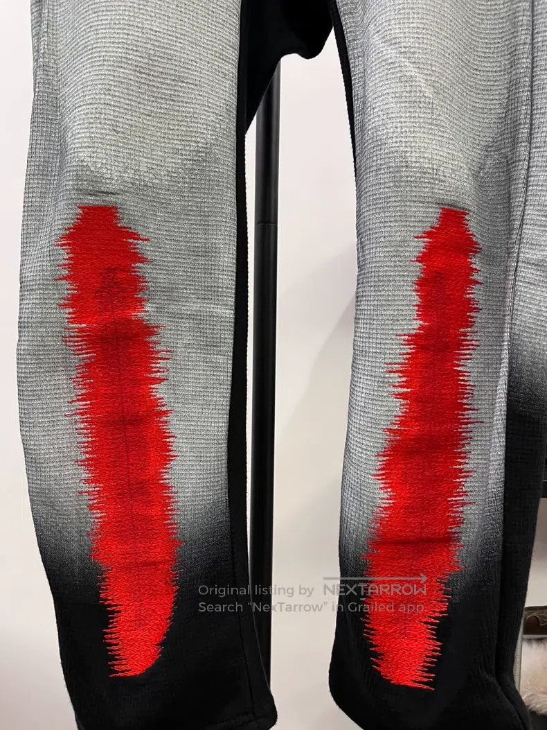 Boris Bidjan Saberi Boris Bidjan Saberi size M Gradient spray-painted embroide Size US 27 - 4 Thumbnail