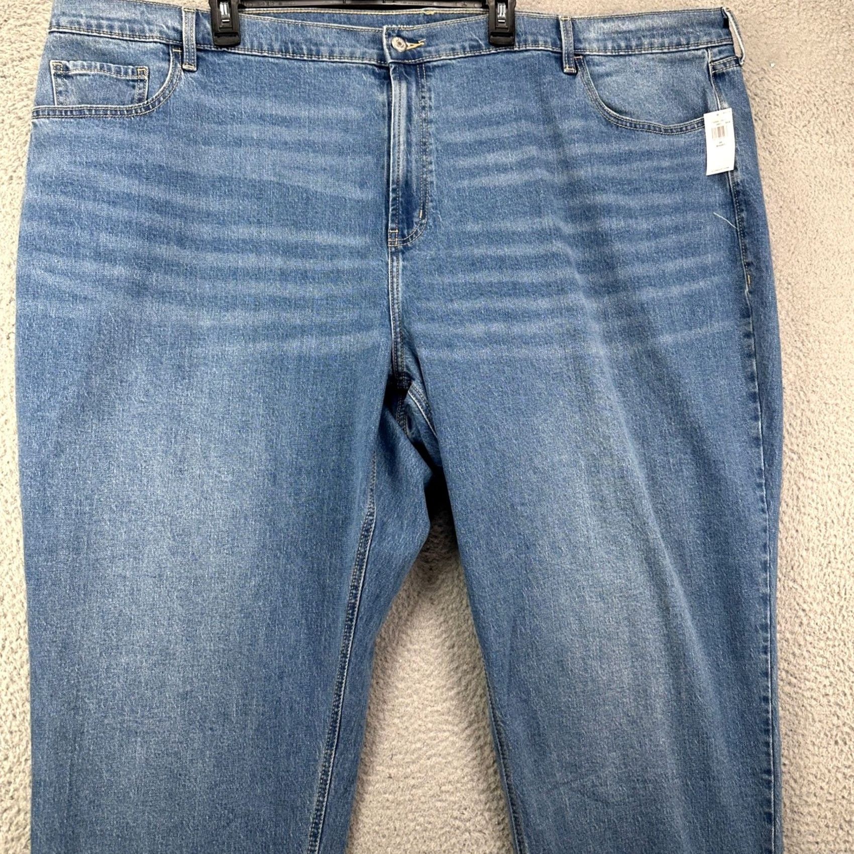 Old Navy Old Navy Womens Wow Boyfriend Jeans 28 Short Blue Distressed Mid-Rise Stretch NEW Size 28" / US 6 / IT 42 - 3 Thumbnail