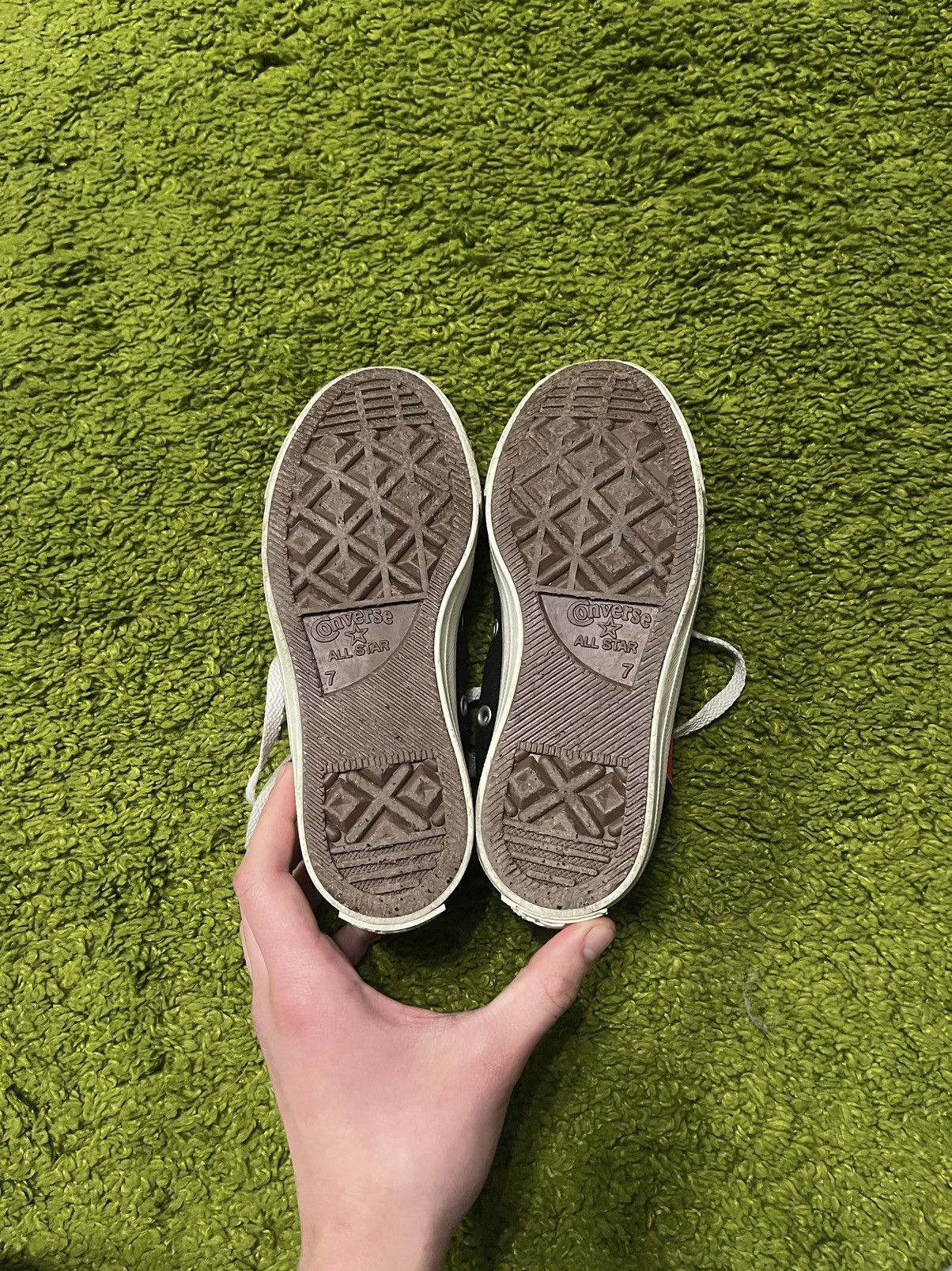 Comme des Garcons PLAY × Converse × Japanese Brand Converse x Comme Des Gacons CDG Play sneakers Size US 6.5 / IT 36.5 - 6 Thumbnail