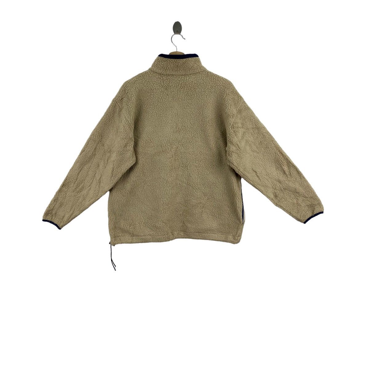 L.L. Bean Vintage LL BEAN USA Half Zipper Brown Retro Sherpa Fleece Size US XL / EU 56 / 4 - 2 Thumbnail