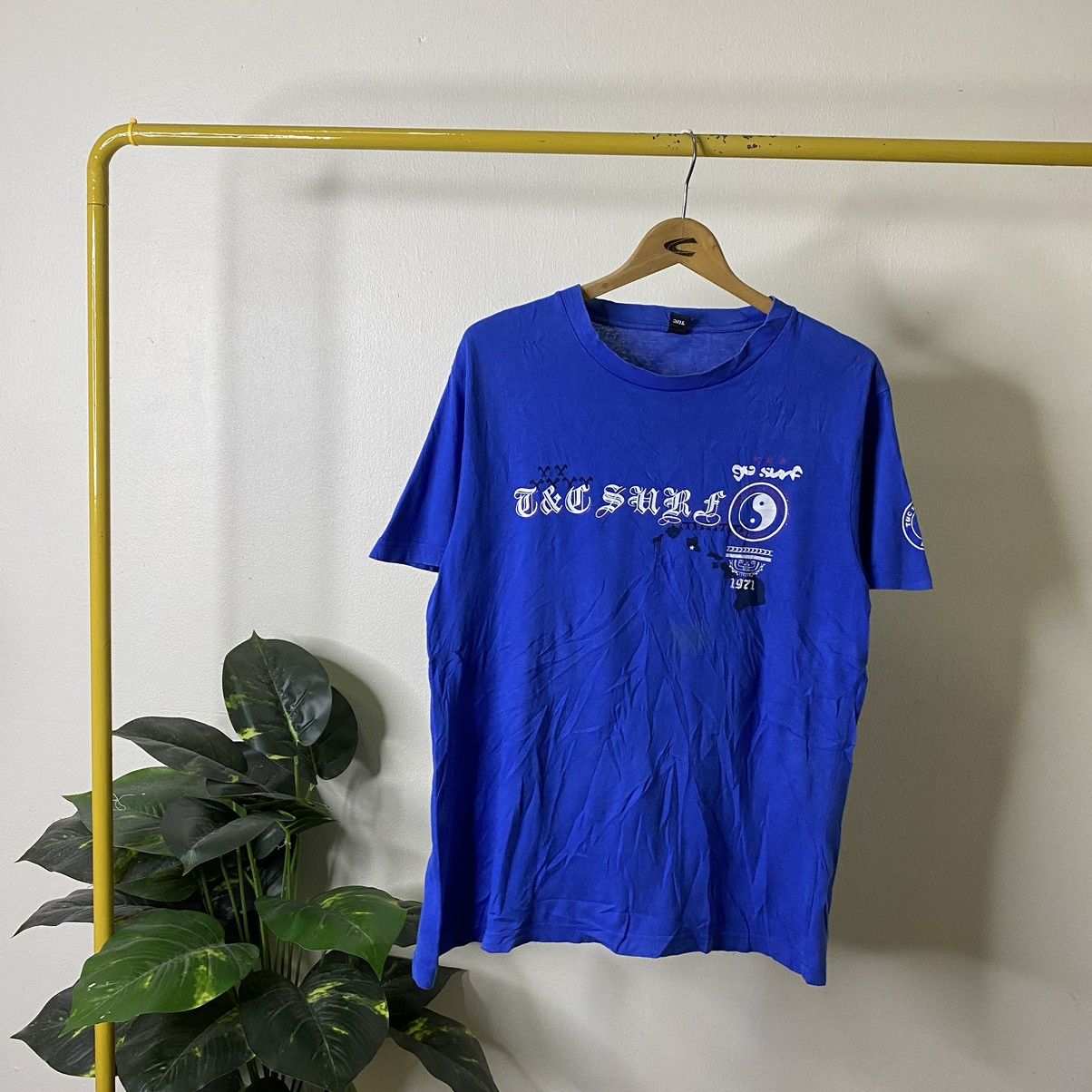 Vintage Vintage Y2K T&C Surf Affliction Design Surf Style Tee Size US M / EU 48-50 / 2 - 6 Thumbnail