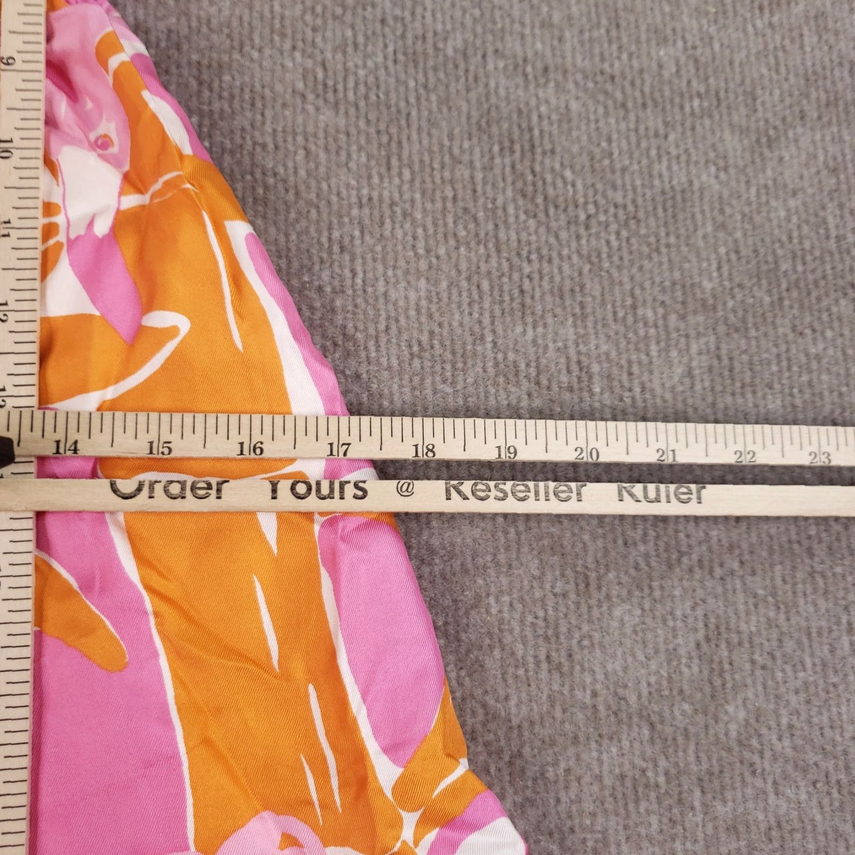 Lilly Pulitzer Lilly Pulitzer Fan Dance Tiernan Dress Womens Size 8 Orange Pink Silk Ruffle Size M / US 6-8 / IT 42-44 - 4 Thumbnail