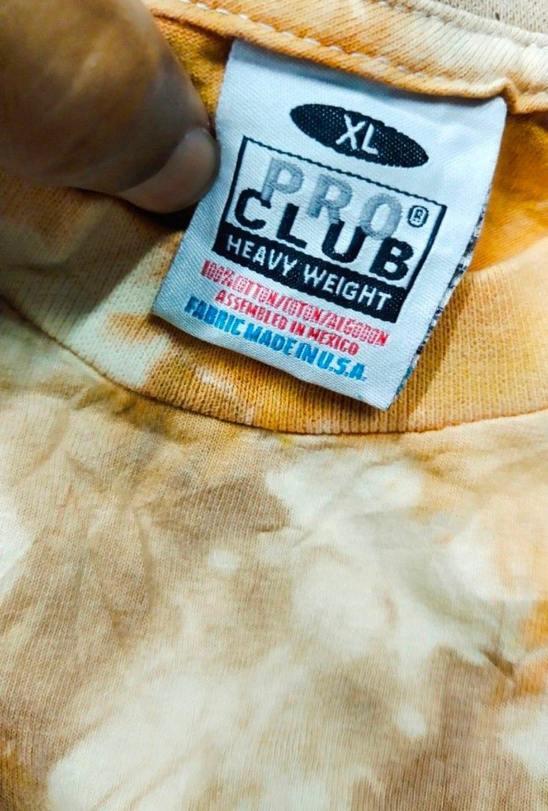 Vintage VINTAGE X PRO CLUB TYE DYE TEE Size US XL / EU 56 / 4 - 3 Thumbnail