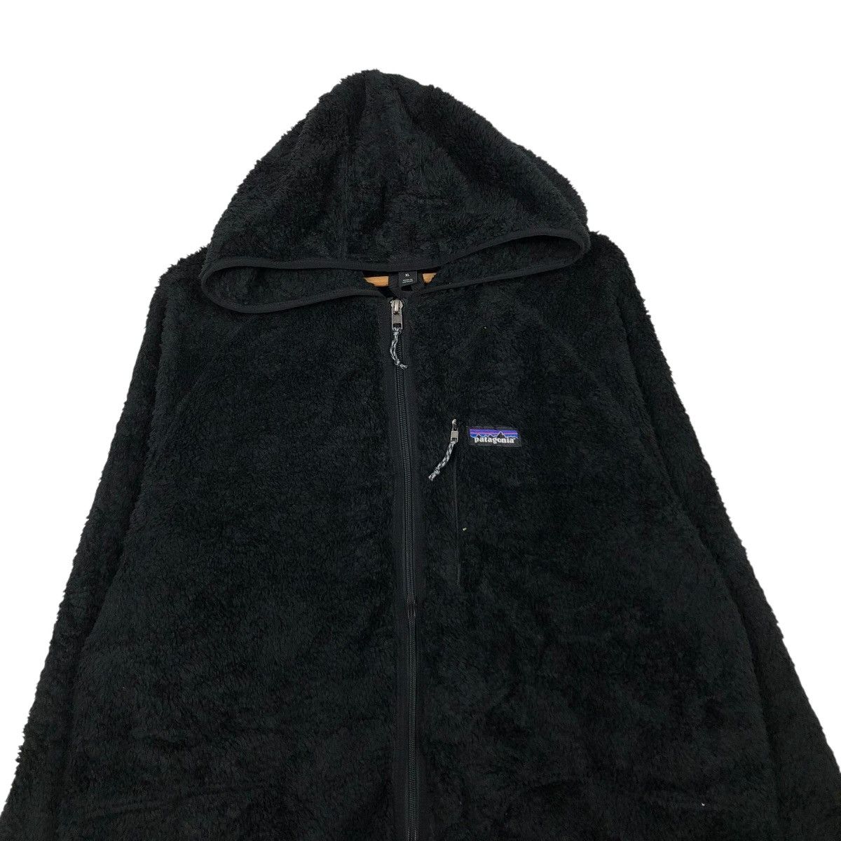 Patagonia 🔥RICH BLACK VINTAGE FLEECE JACKET PATAGONIA DIP PILE Size US XL / EU 56 / 4 - 5 Thumbnail