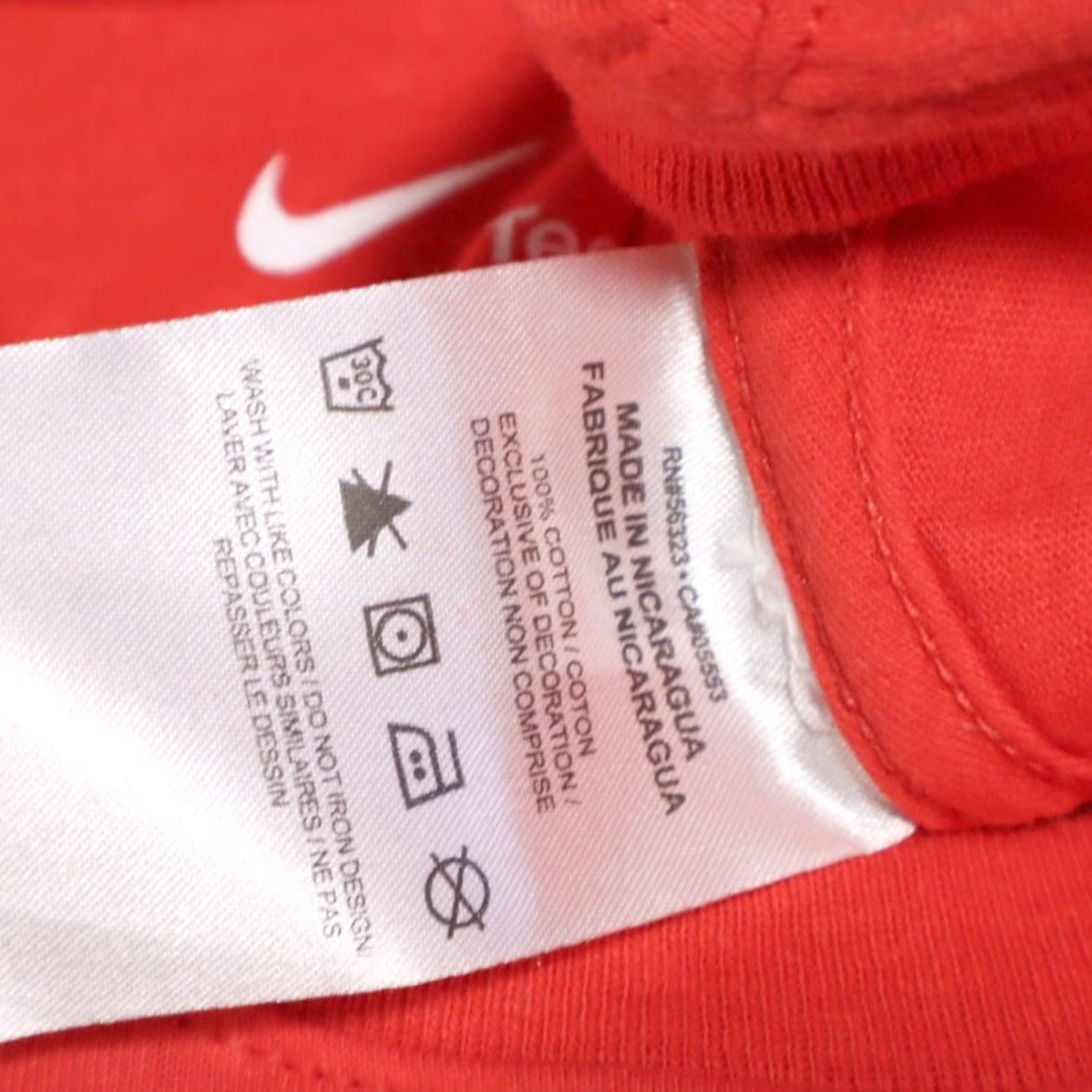 Nike Nike Just Do It. Bold Solid T-Shirt Red Men's S Shirt Size US S / EU 44-46 / 1 - 6 Thumbnail