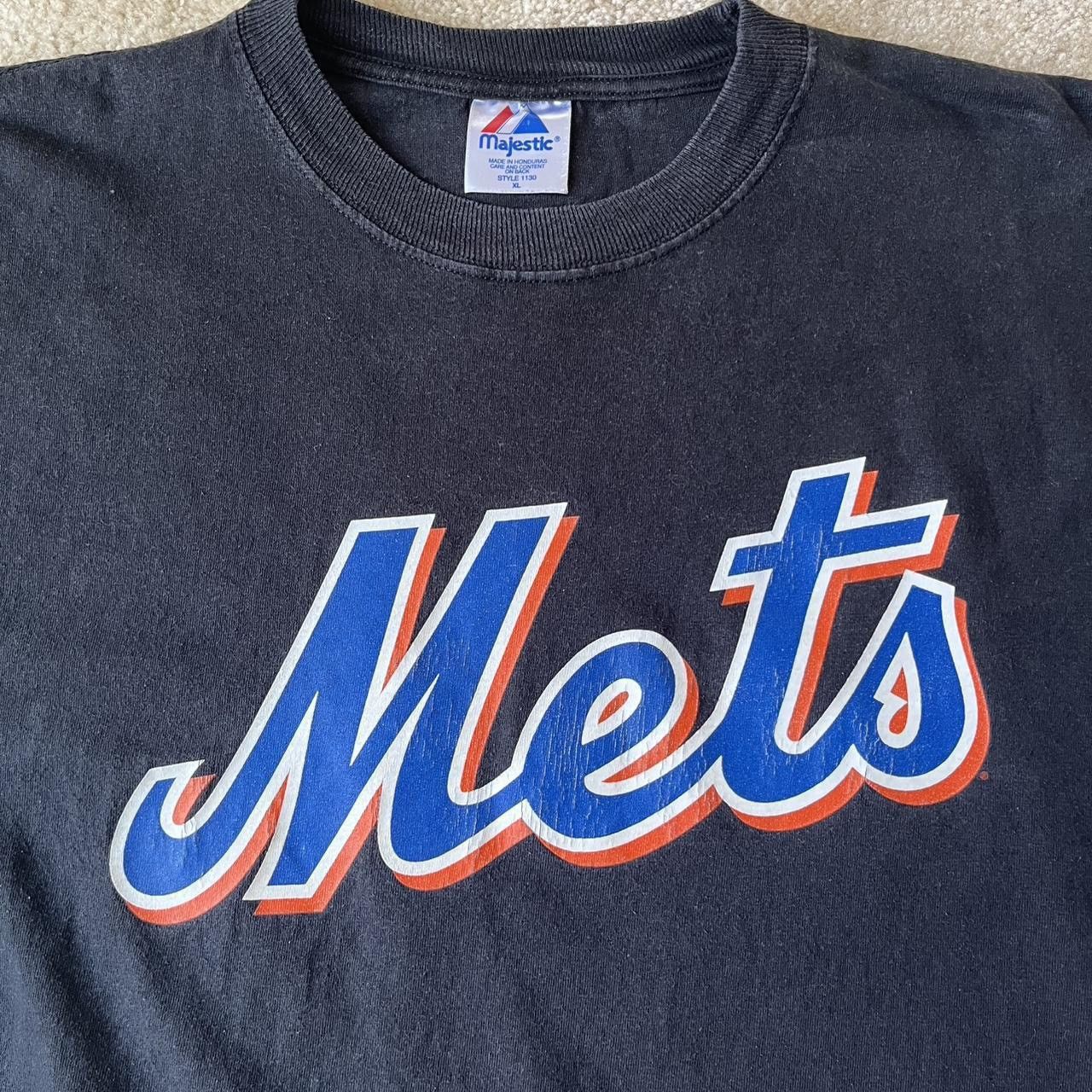 Majestic Vintage 2008 Johan Santana Mets shirt Size US XL / EU 56 / 4 - 2 Thumbnail
