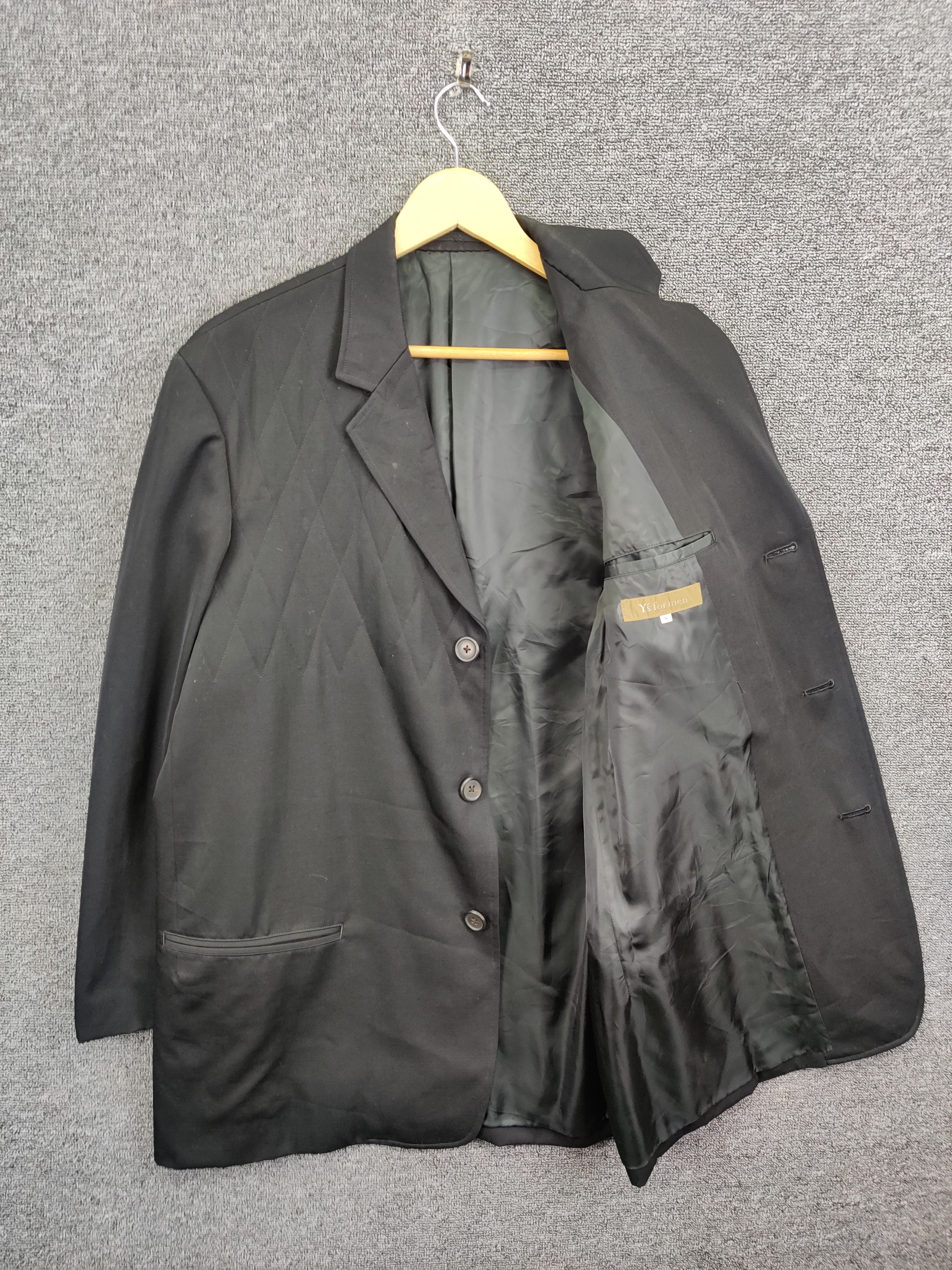 Yohji Yamamoto Vintage Y's For Men Yohji Yamamoto Quilted Blazer Size US S / EU 44-46 / 1 - 7 Thumbnail